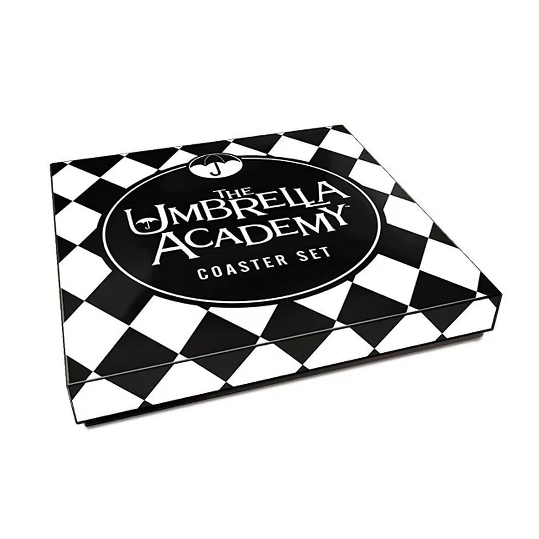 Umbrella Academy Logos 4 Piece Drink Coaster Set