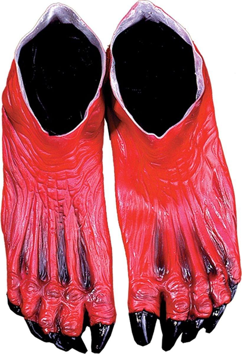 Devil Feet Costume Foot Covers