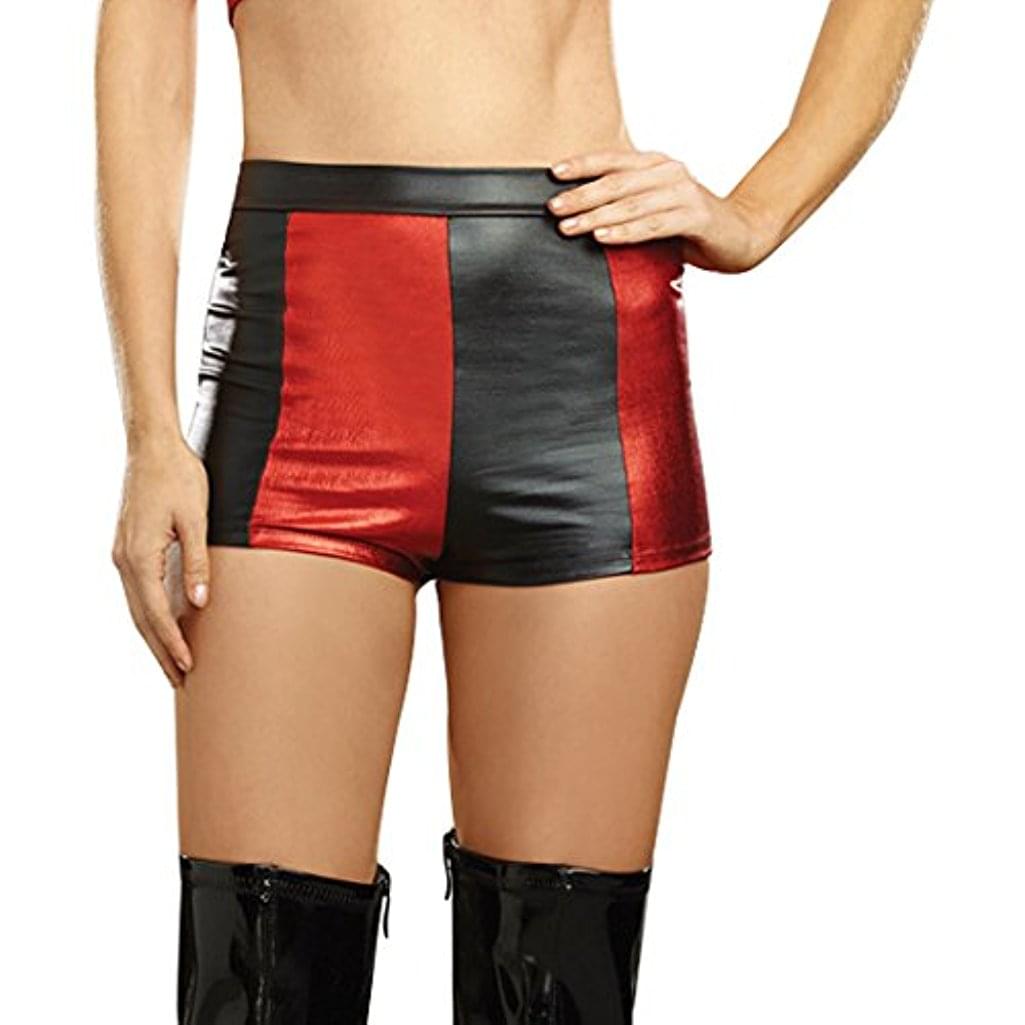 Harlequin Women's Costume Shorts, Black/Red