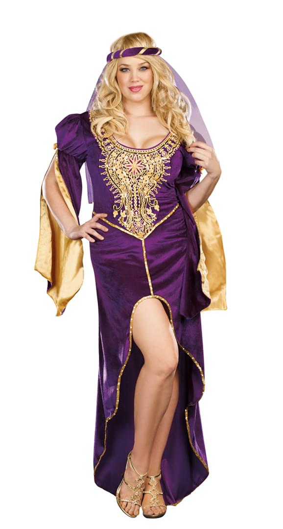 Sexy Renaissance Queen Of Thrones Costume Dress Adult Plus