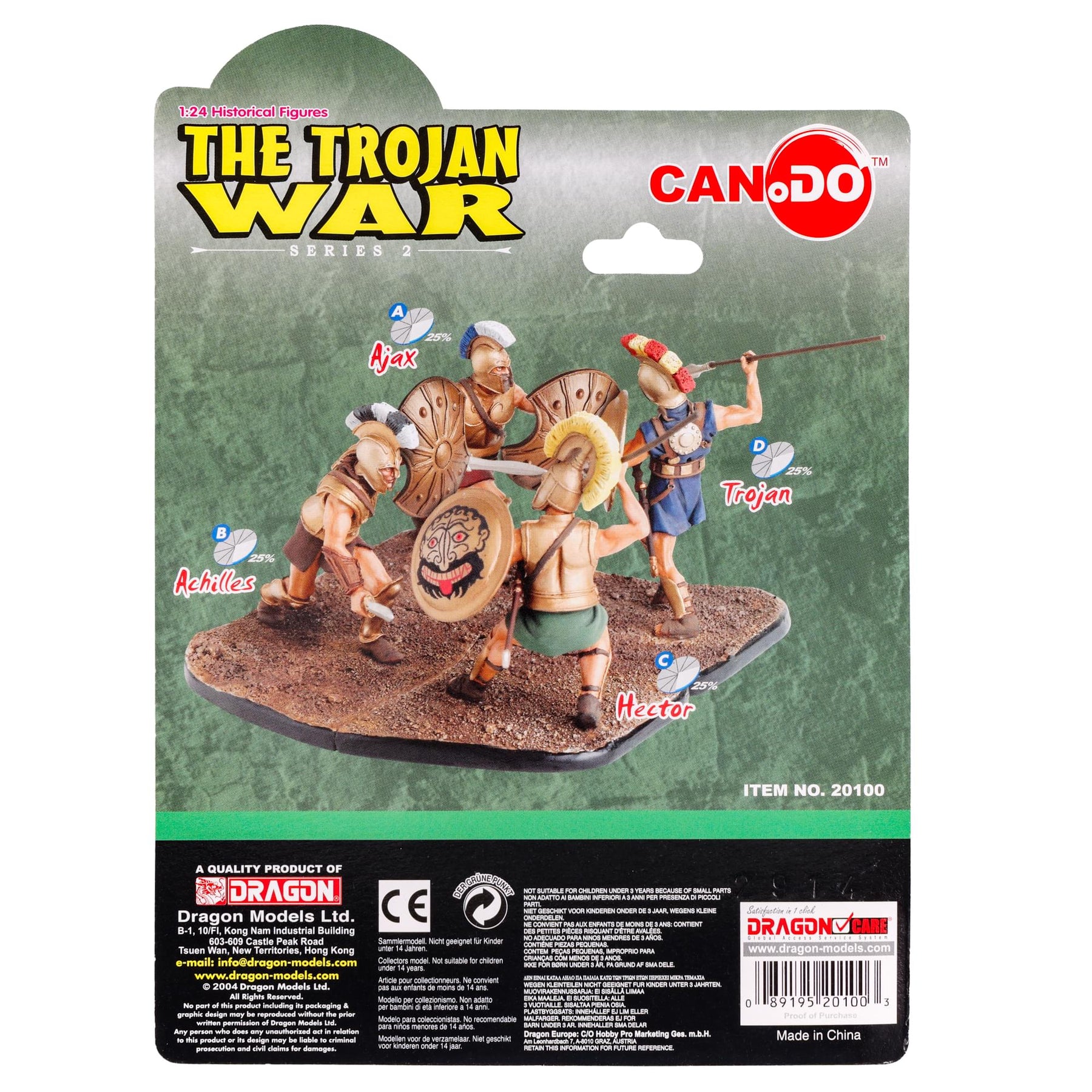 The Trojan War 1:24 Scale Historical Figures: Hector