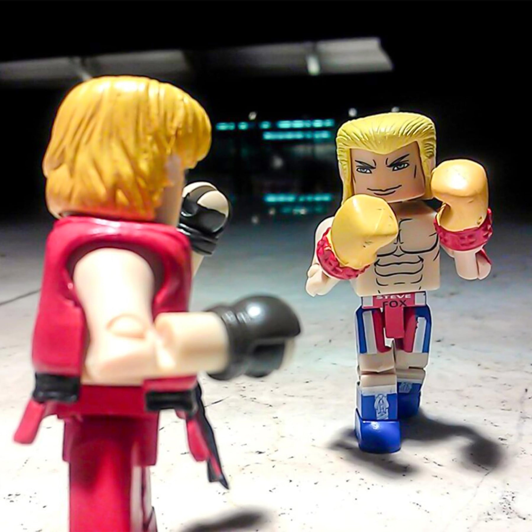 Street Fighter X Tekken Minimates Figure 2 Pack Ken vs Steve