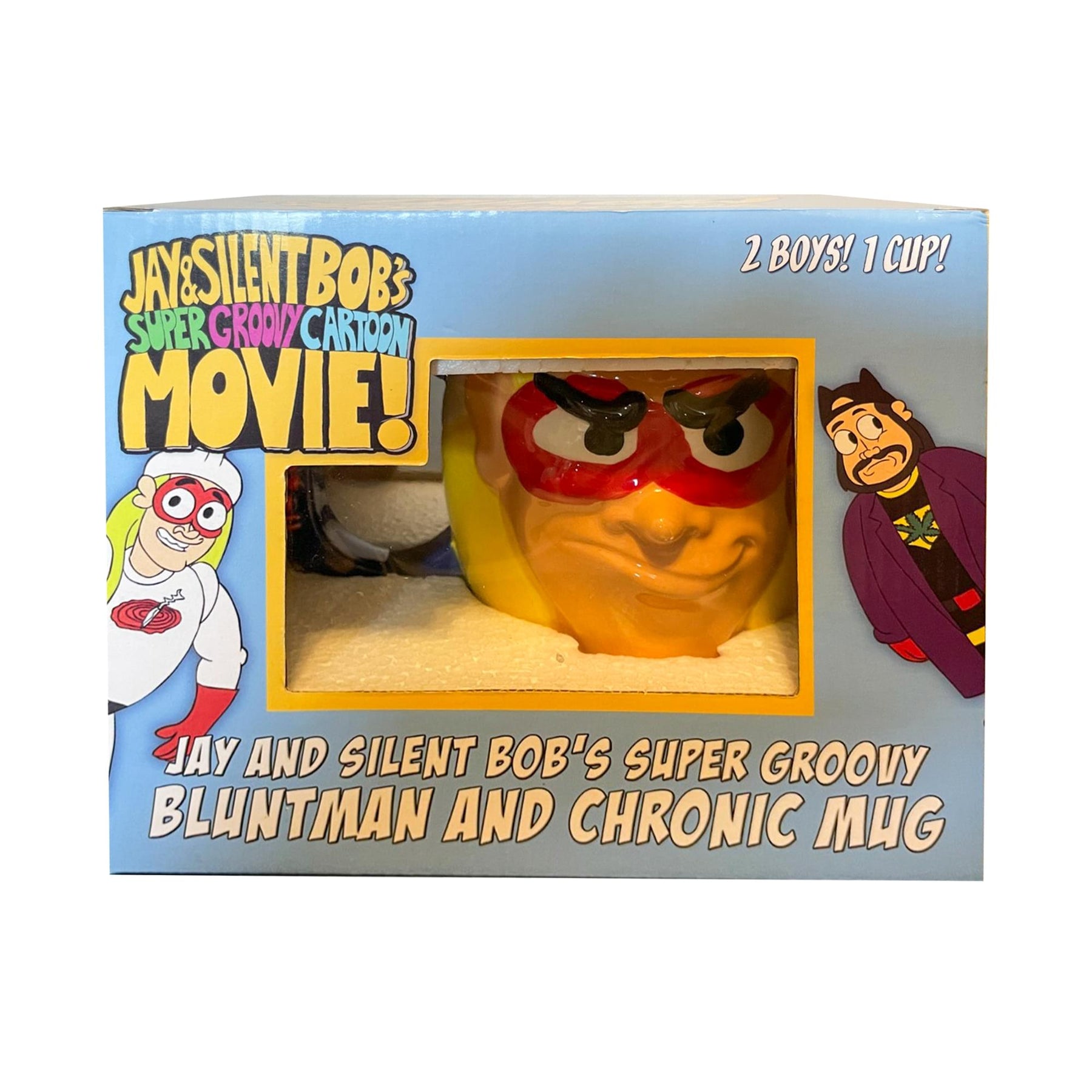 Jay & Silent Bob's Super Groovy Bluntman and Chronic Mug