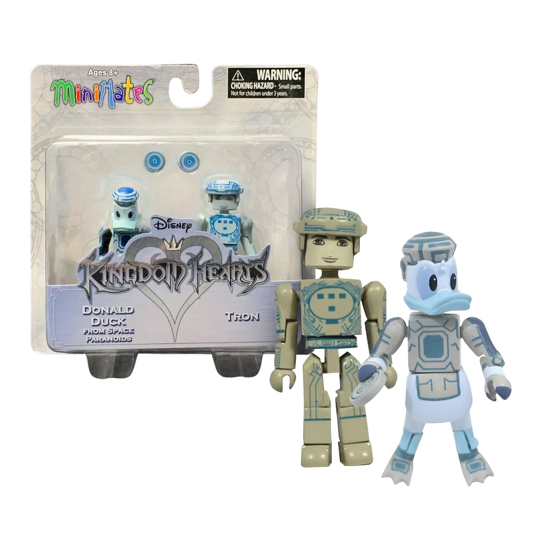 Kingdom Hearts Minimates Series 1 | Space Paranoids Donald & Tron