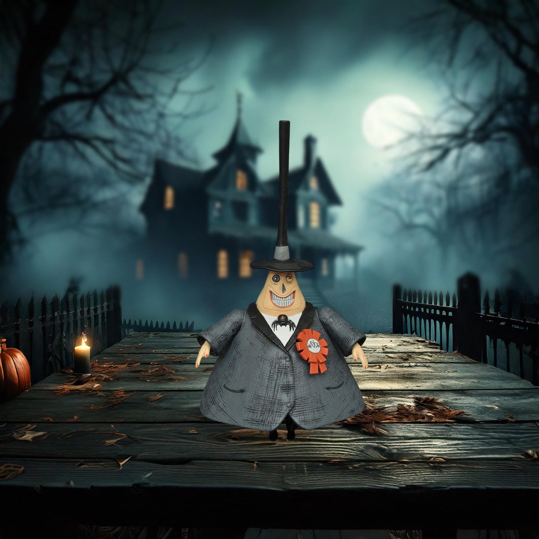 Nightmare Before Christmas Best Of Series 1 Mayor Action Figure