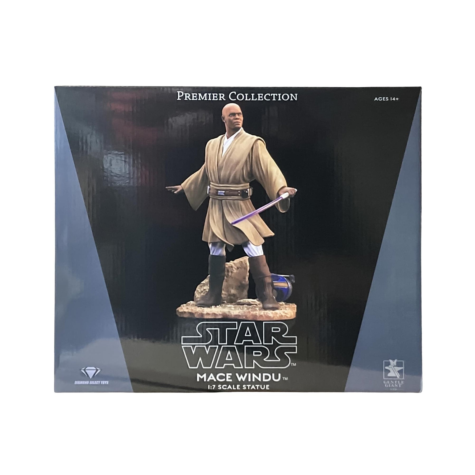 Star Wars: Attack of the Clones Mace Windu Premier Collection 1:7 Scale Statue