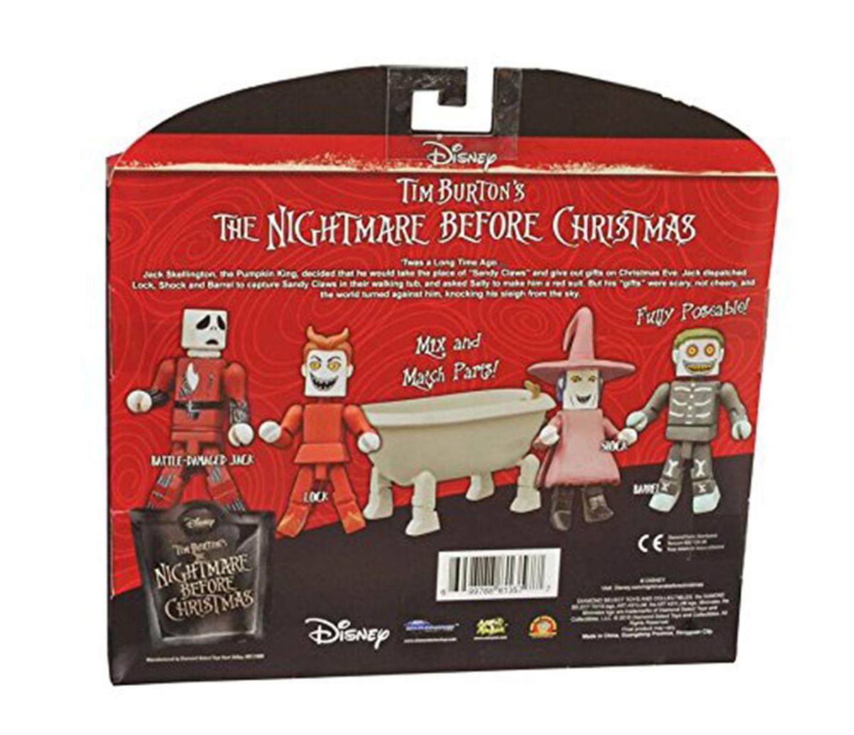 Minimate Nightmare Before Christmas NYCC 2015 Exclusive Action Figure Set