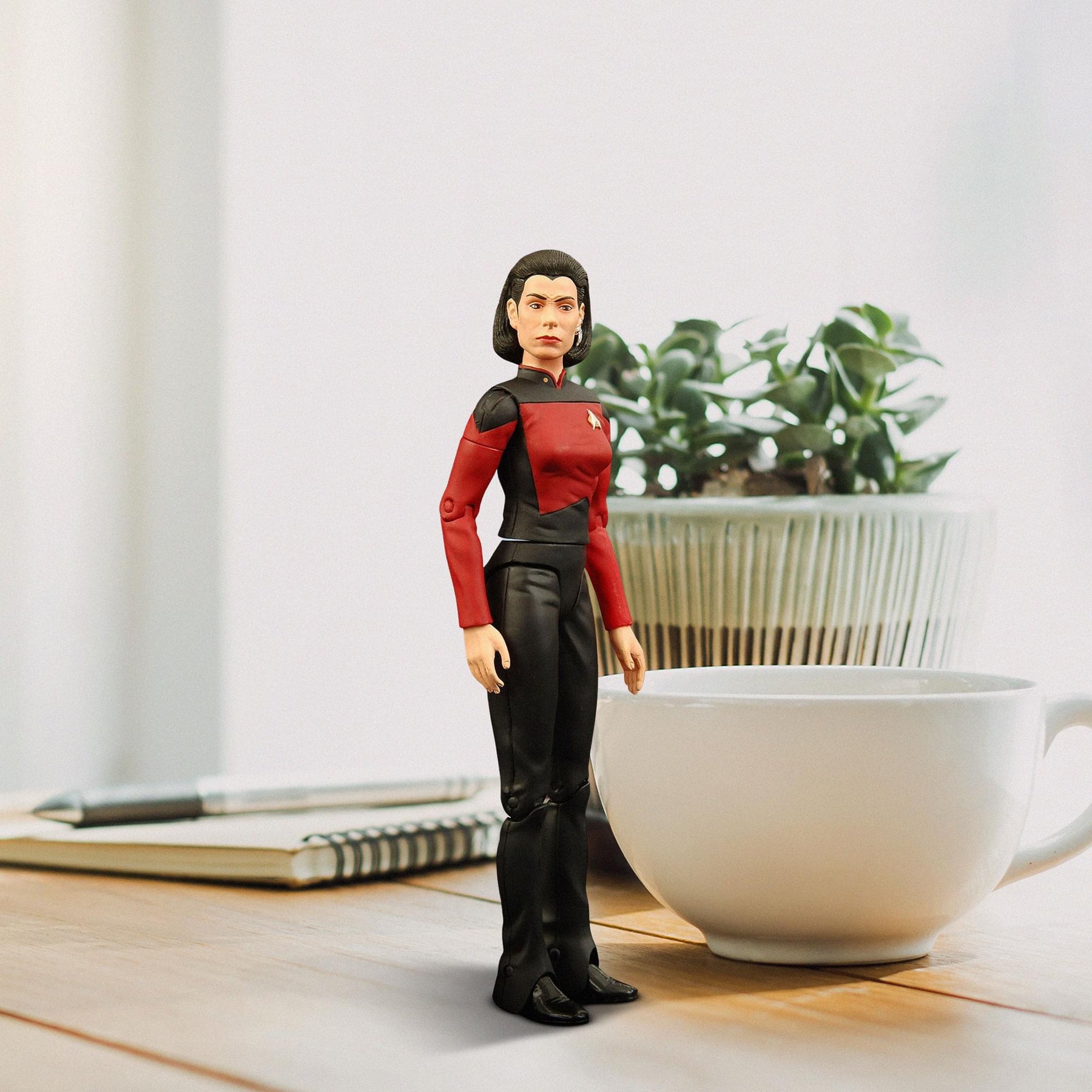 Star Trek Tng Ensign Bajoran Ro Laren Figure