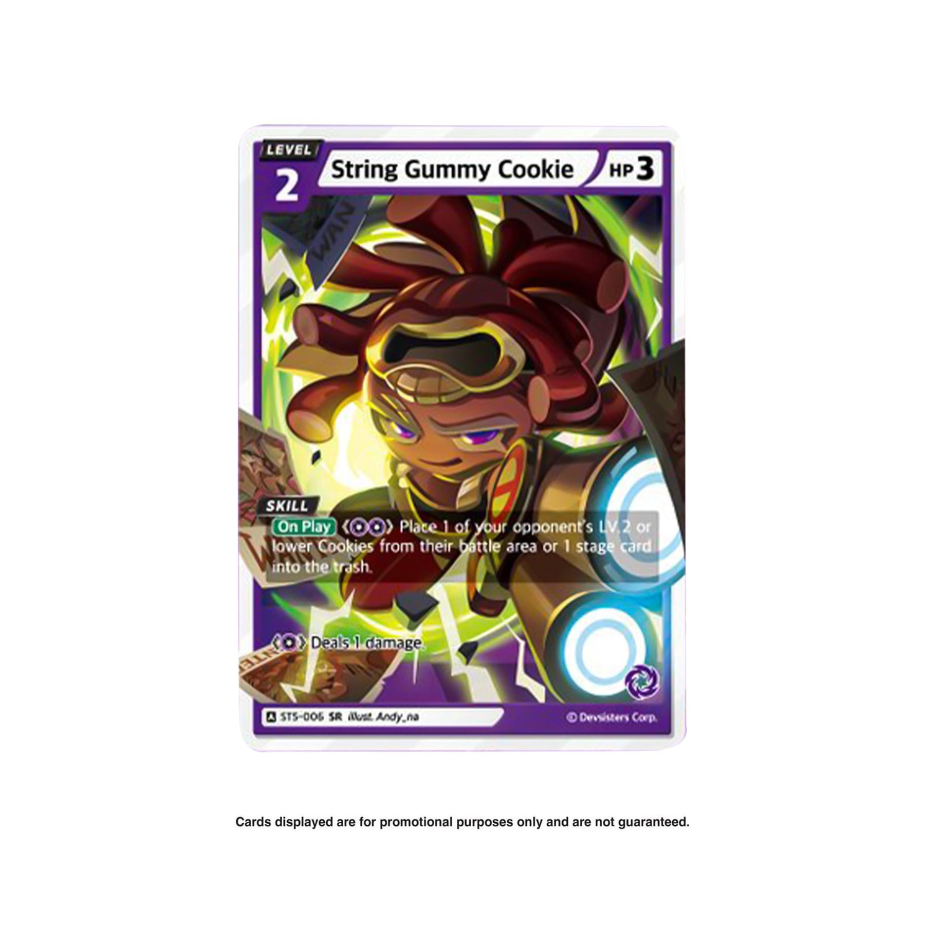 CookieRun TCG: Starter Deck Purple | 60 Cards