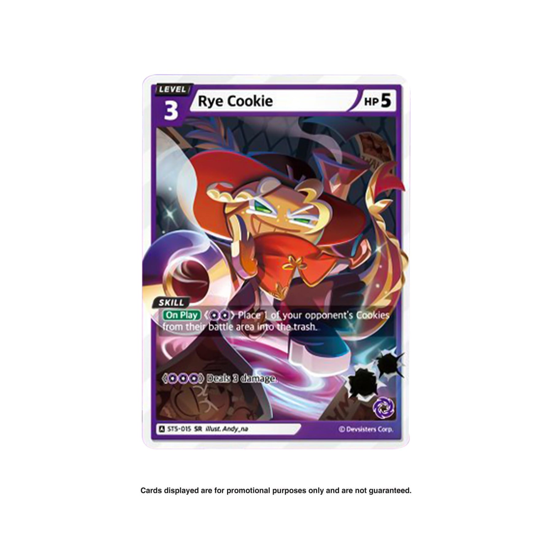CookieRun TCG: Starter Deck Purple | 60 Cards
