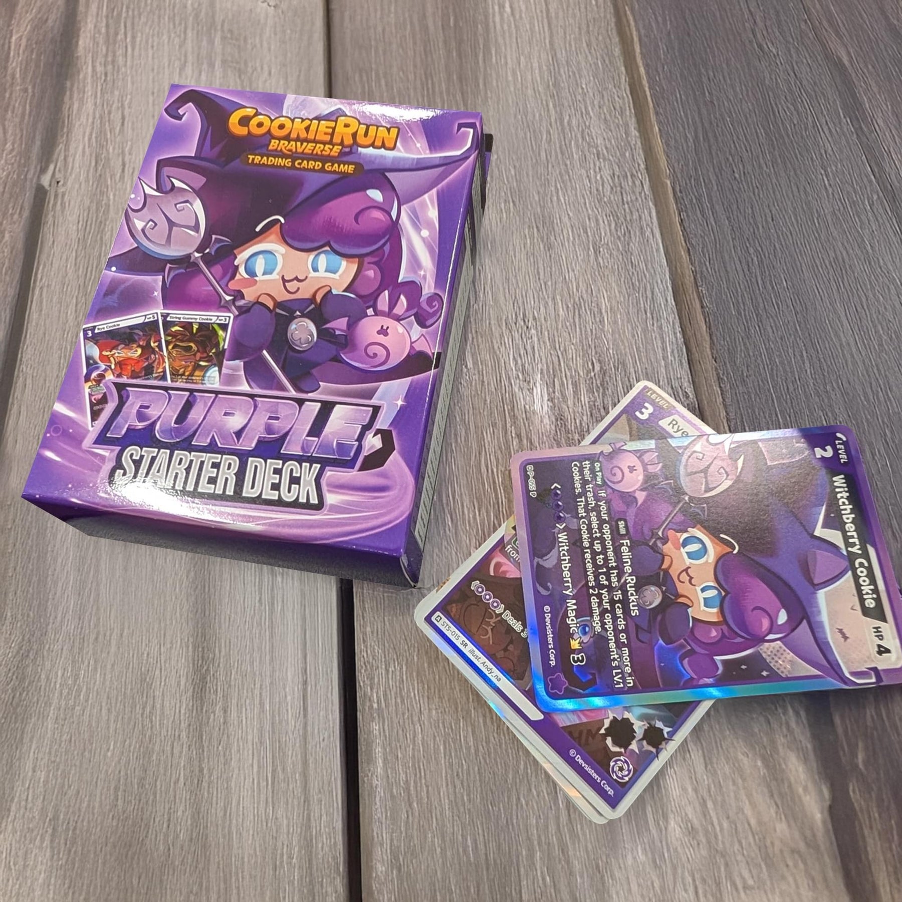 CookieRun TCG: Starter Deck Purple | 60 Cards