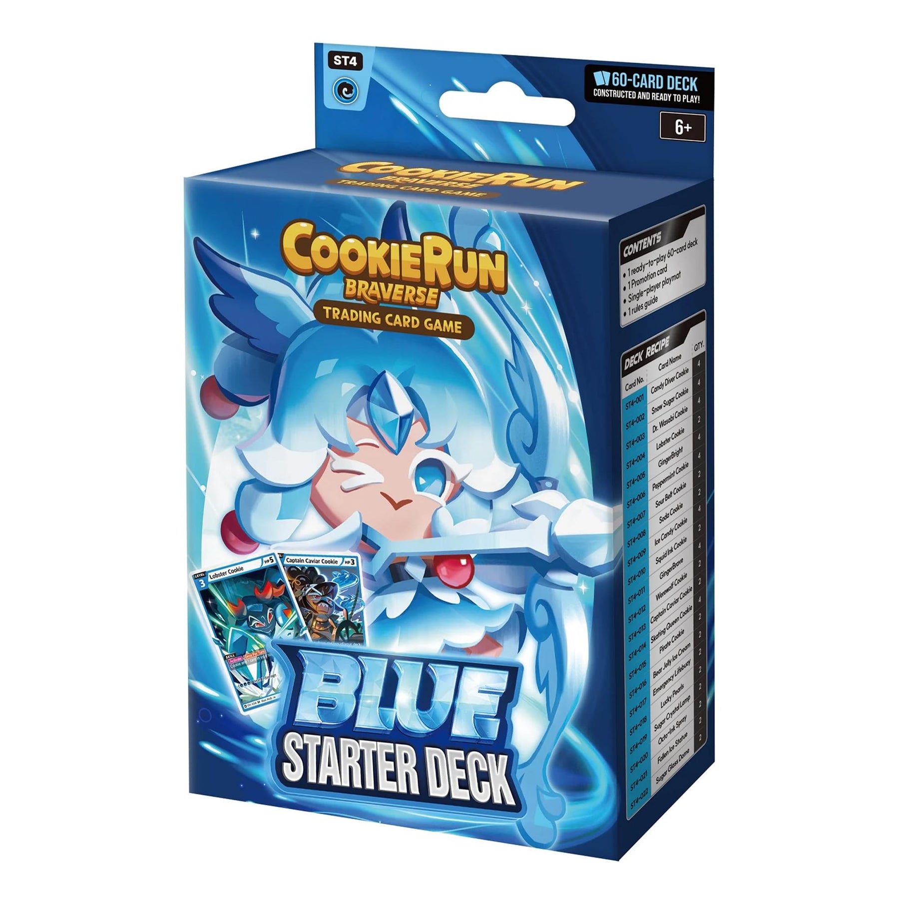 CookieRun TCG: Starter Deck Blue | 60 Cards