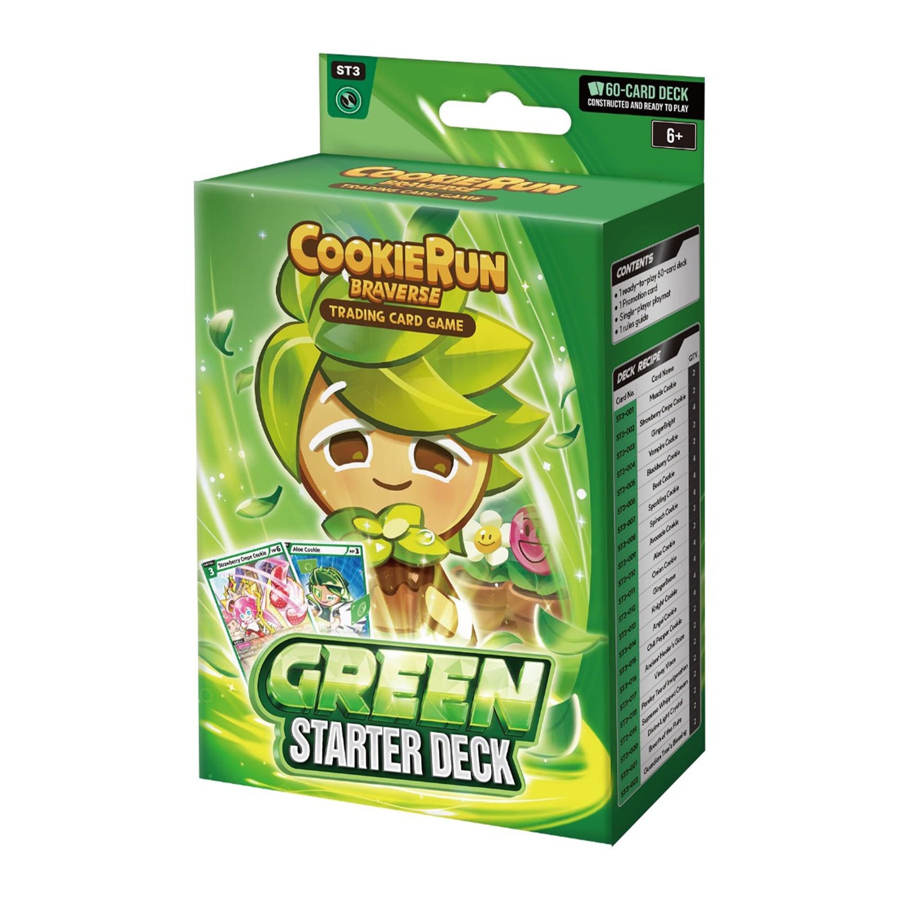 CookieRun TCG: Starter Deck Green | 60 Cards