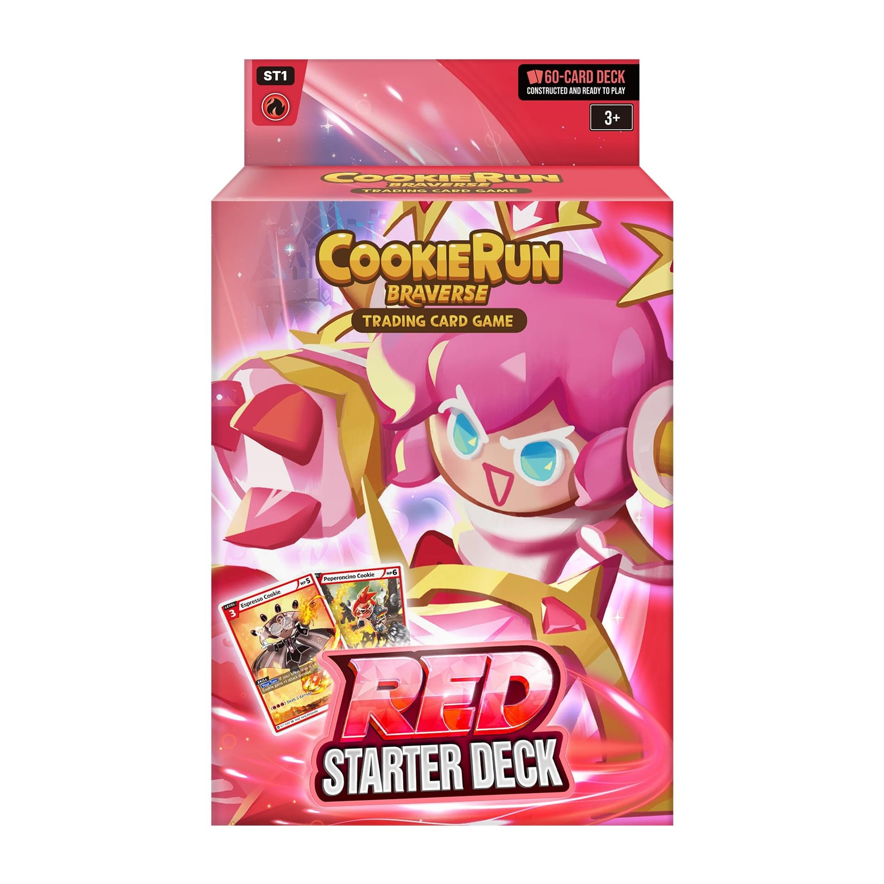 CookieRun TCG: Starter Deck Red | 60 Cards