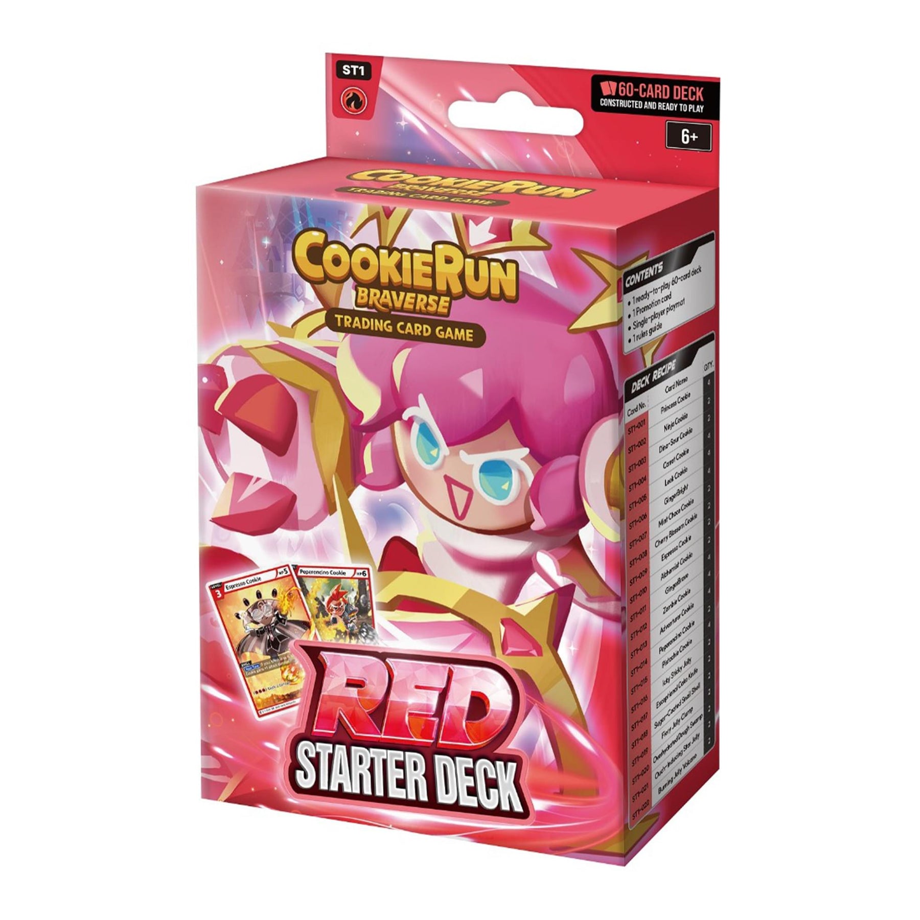 CookieRun TCG: Starter Deck Red | 60 Cards