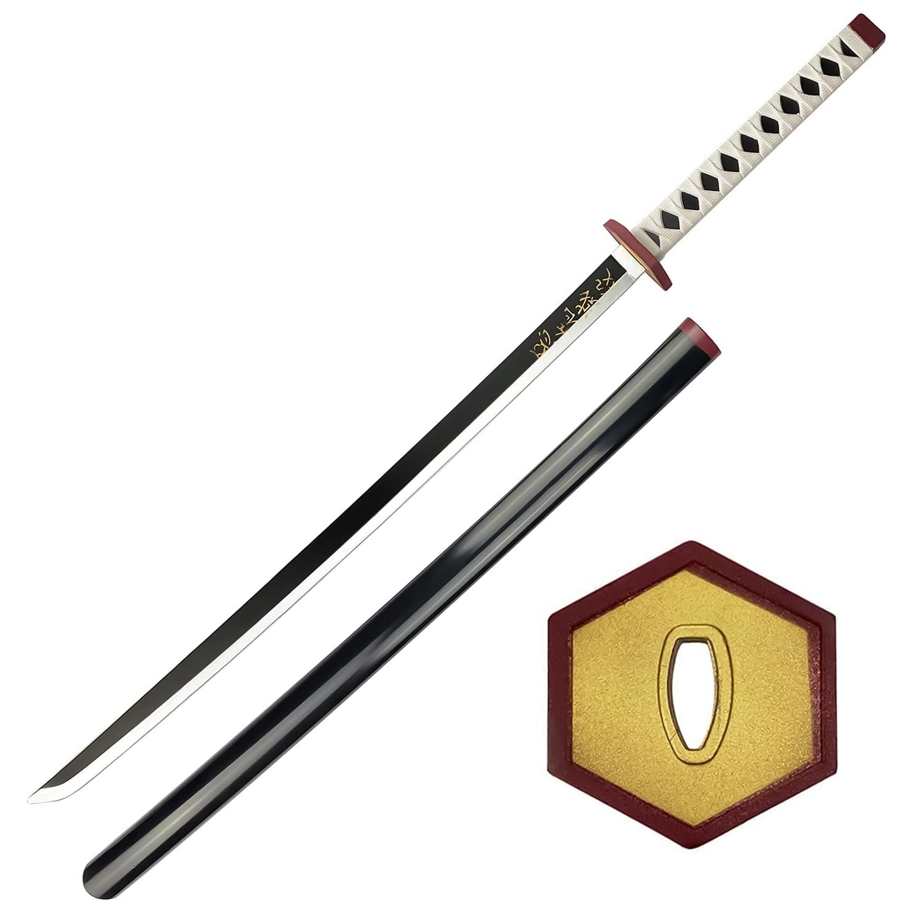 Demon Slayer Giyu Tomioka 41 Inch Foam Replica Samurai Sword