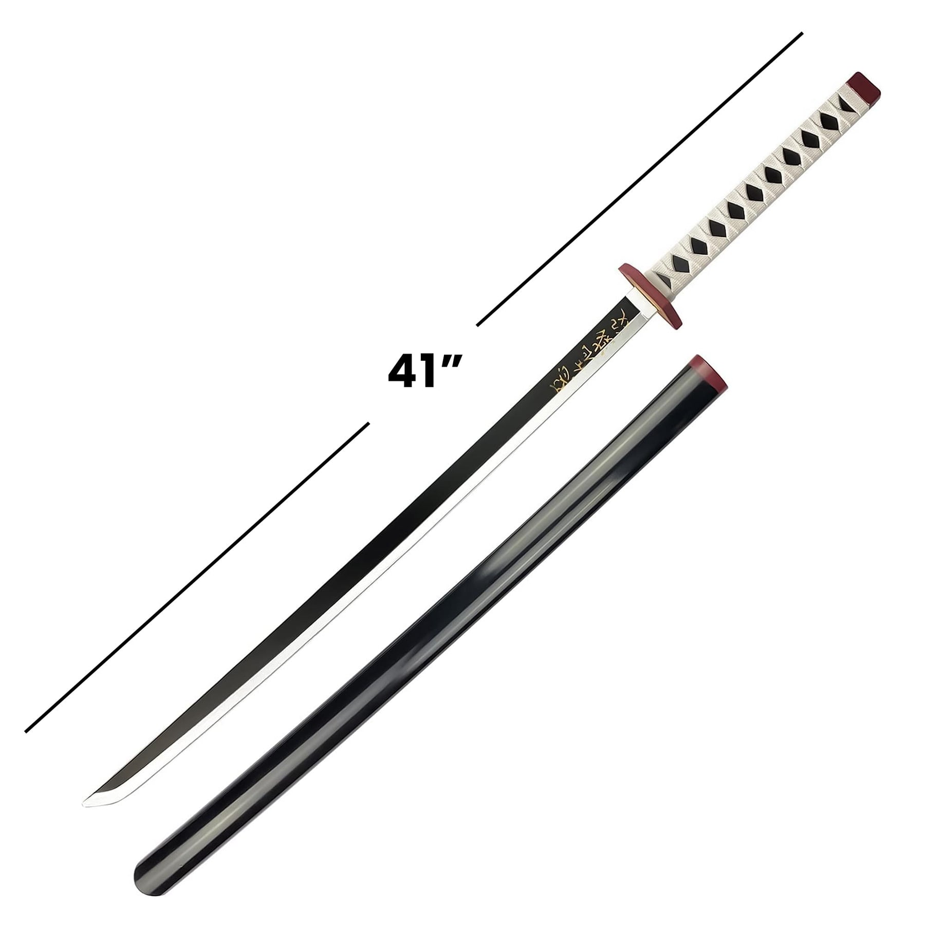 Demon Slayer Giyu Tomioka 41 Inch Foam Replica Samurai Sword