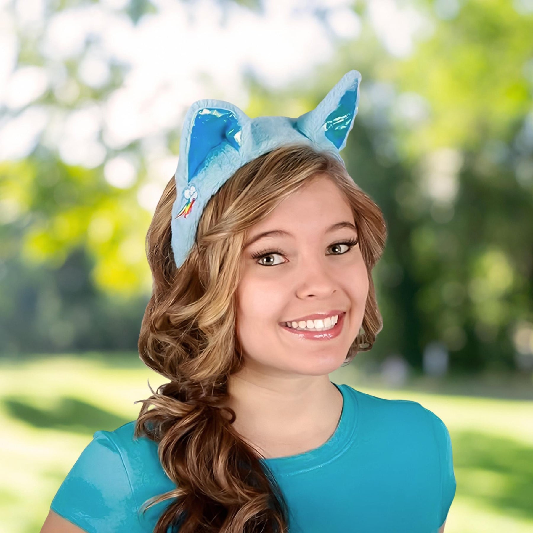 My Little Pony Rainbow Dash Headband Adult Costume Accessory