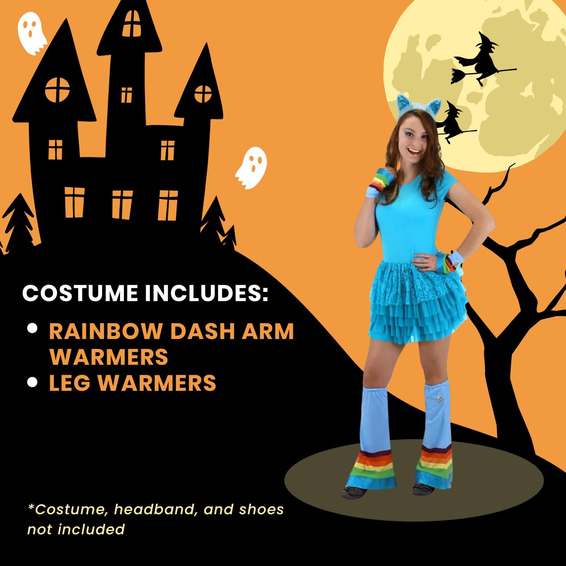 My Little Pony Rainbow Dash Costume Hoofwarmer Kit