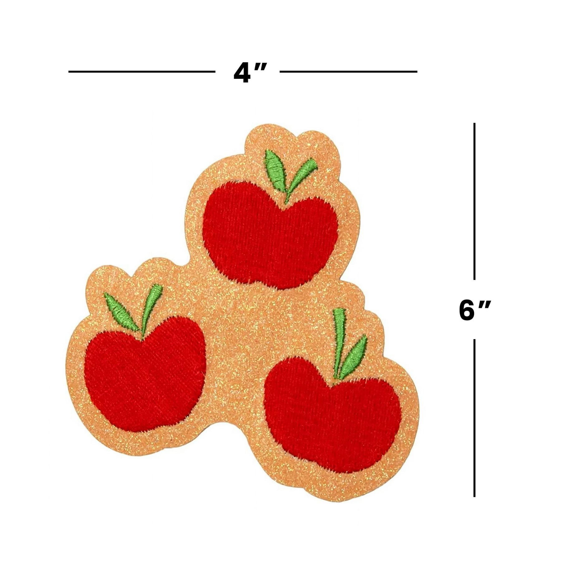 My Little Pony Applejack Glitter Costume Patch Unisize