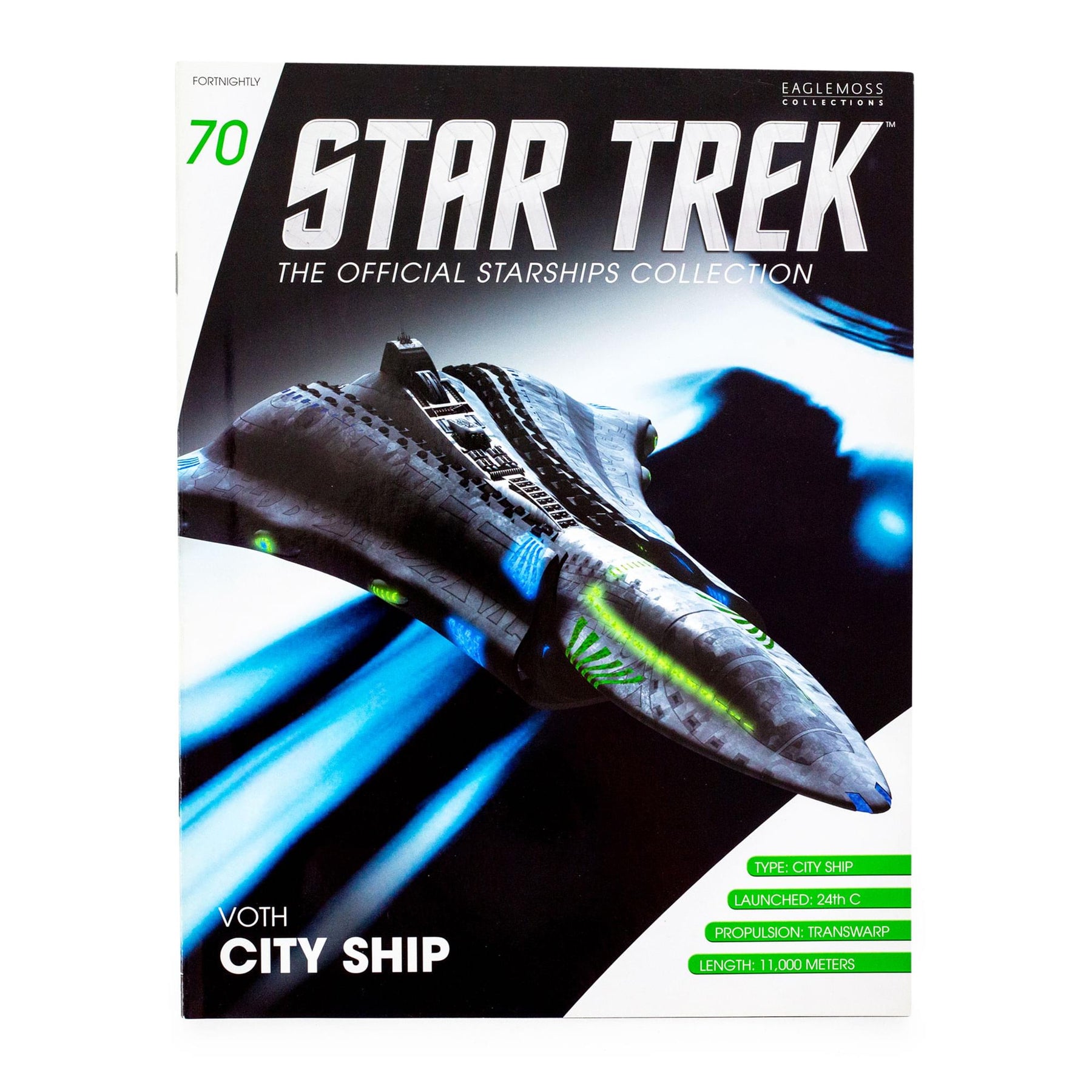 Eaglemoss Star Trek Starships Voth City Ship Magazine | Issue #70