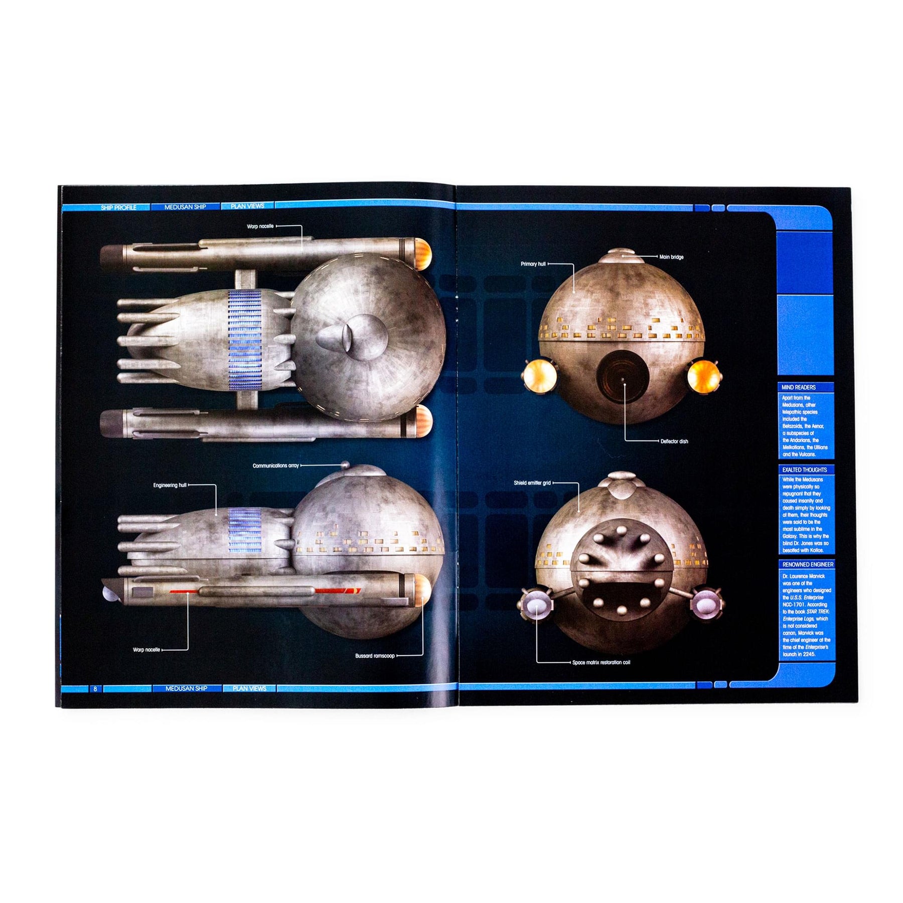 Eaglemoss Star Trek Starships Medusan Ship Magazine | Issue #92