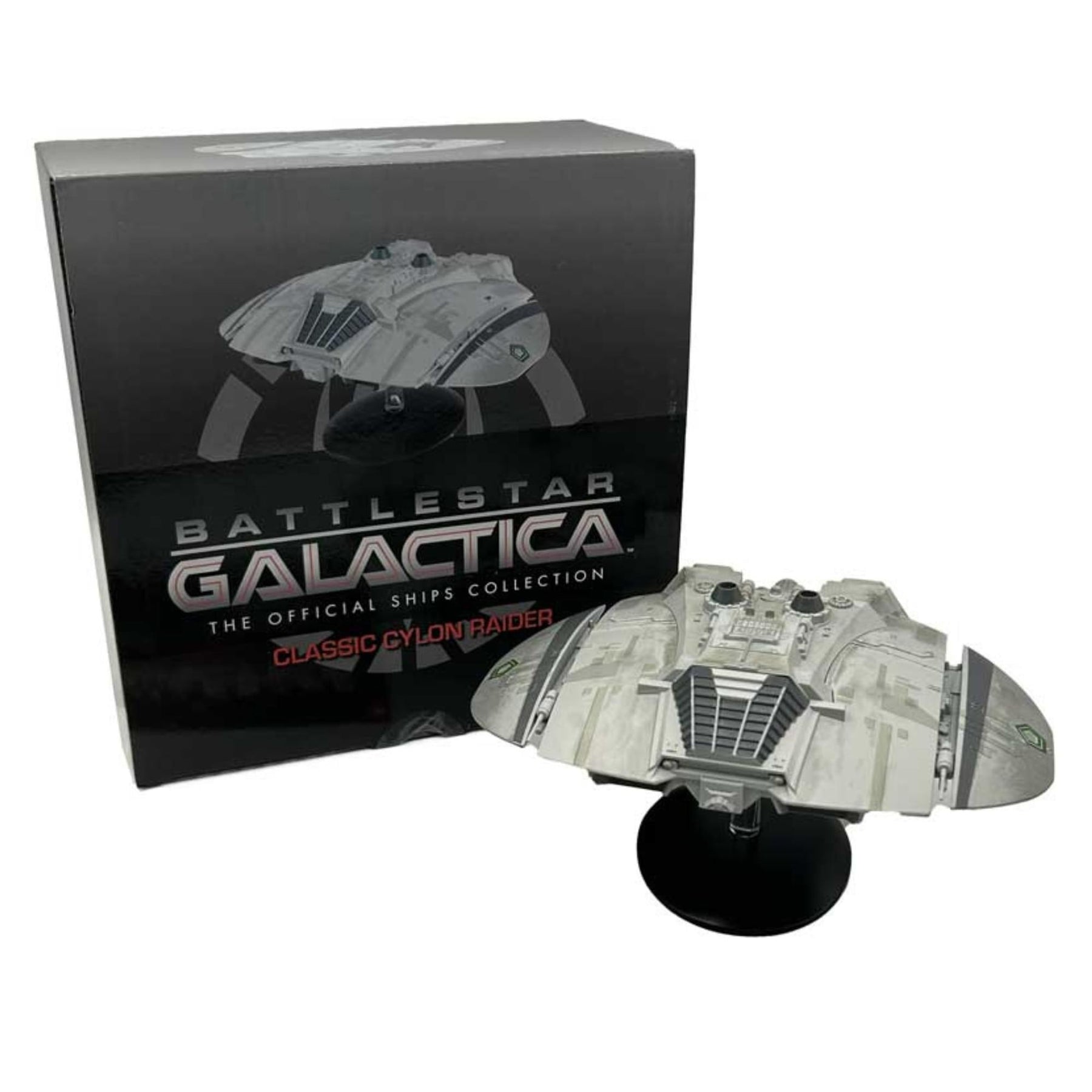 Eaglemoss Battlestar Galactica Ship Replica | Cylon Raider (Blood & Chrome)