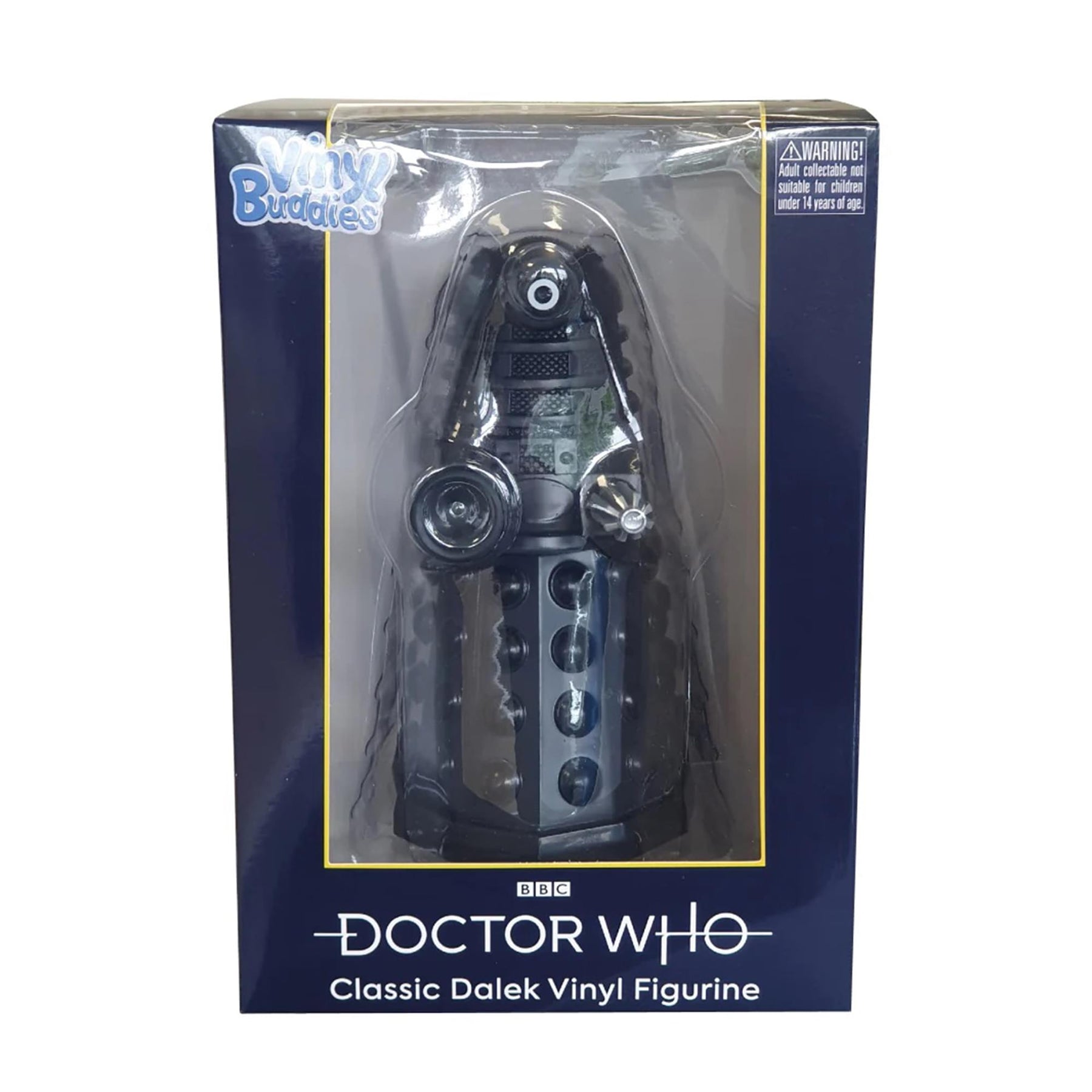 Eaglemoss Doctor Who 7 Inch Vinyl Figure | Classic Warrior Dalek (Black)