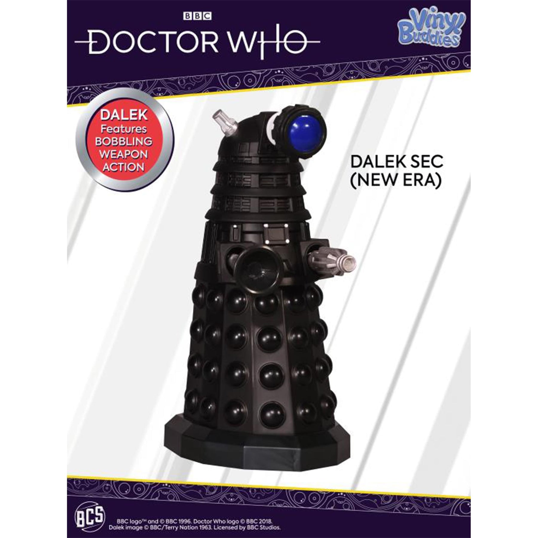 Eaglemoss Doctor Who Era Dalek Sec (Black) Vinyl Figure