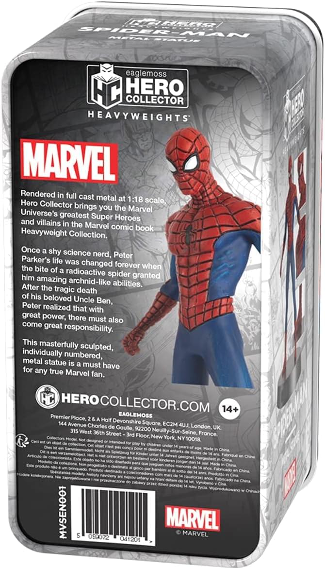 Eaglemoss Marvel Heavyweights 1:18 Metal Statue | Spider-Man
