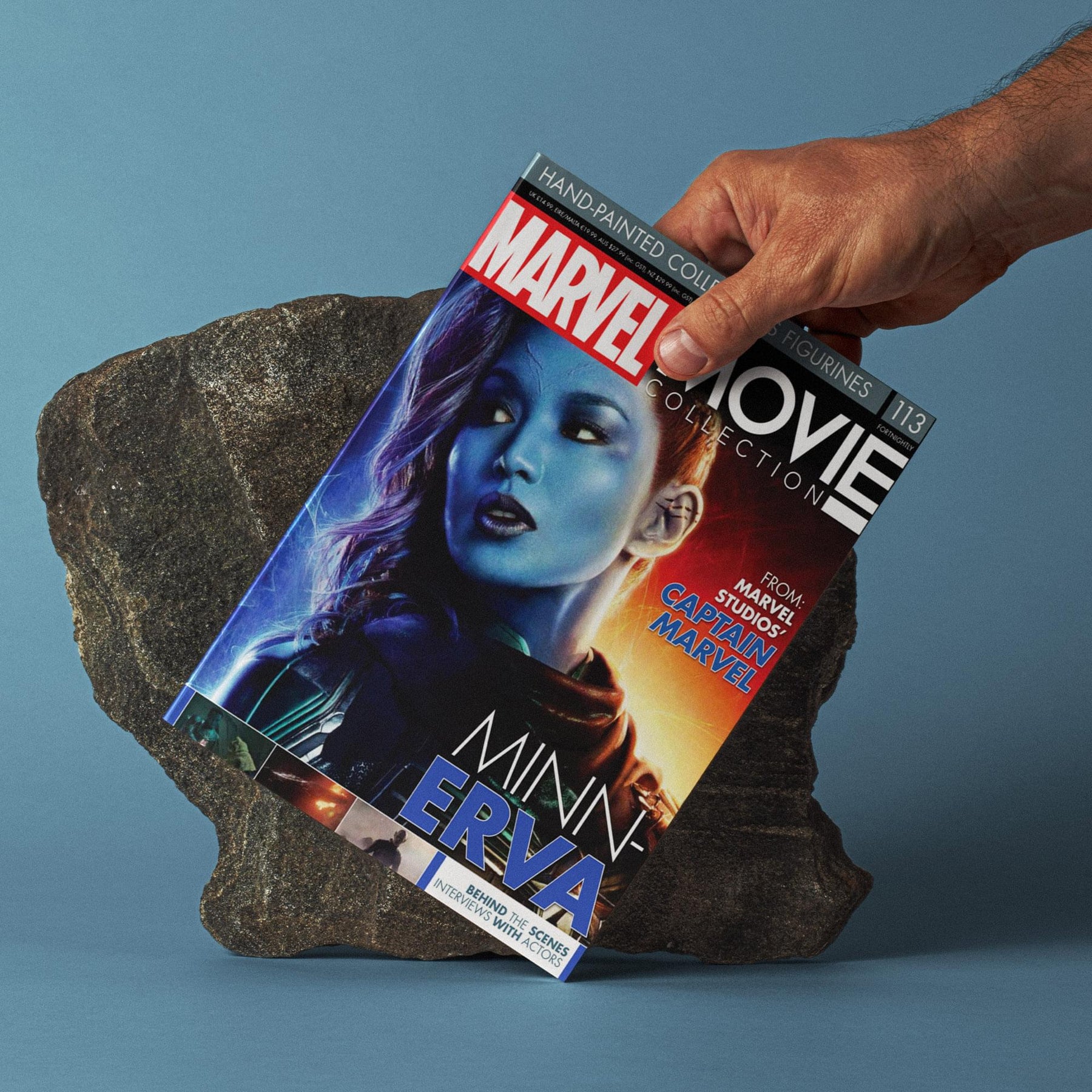 Eaglemoss Marvel Movie Collection Magazine Issue #113 Minn-Erva