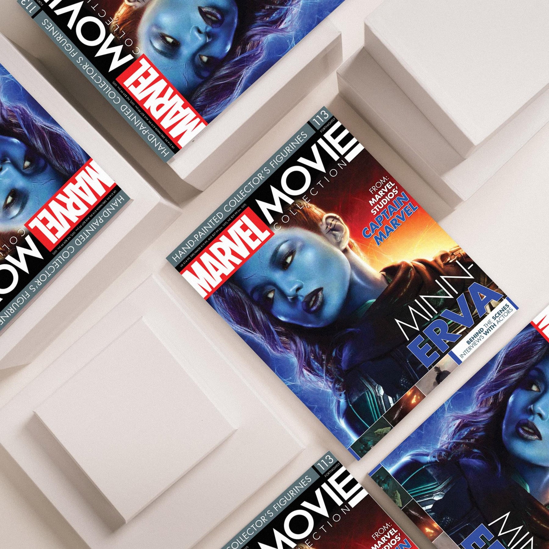 Eaglemoss Marvel Movie Collection Magazine Issue #113 Minn-Erva