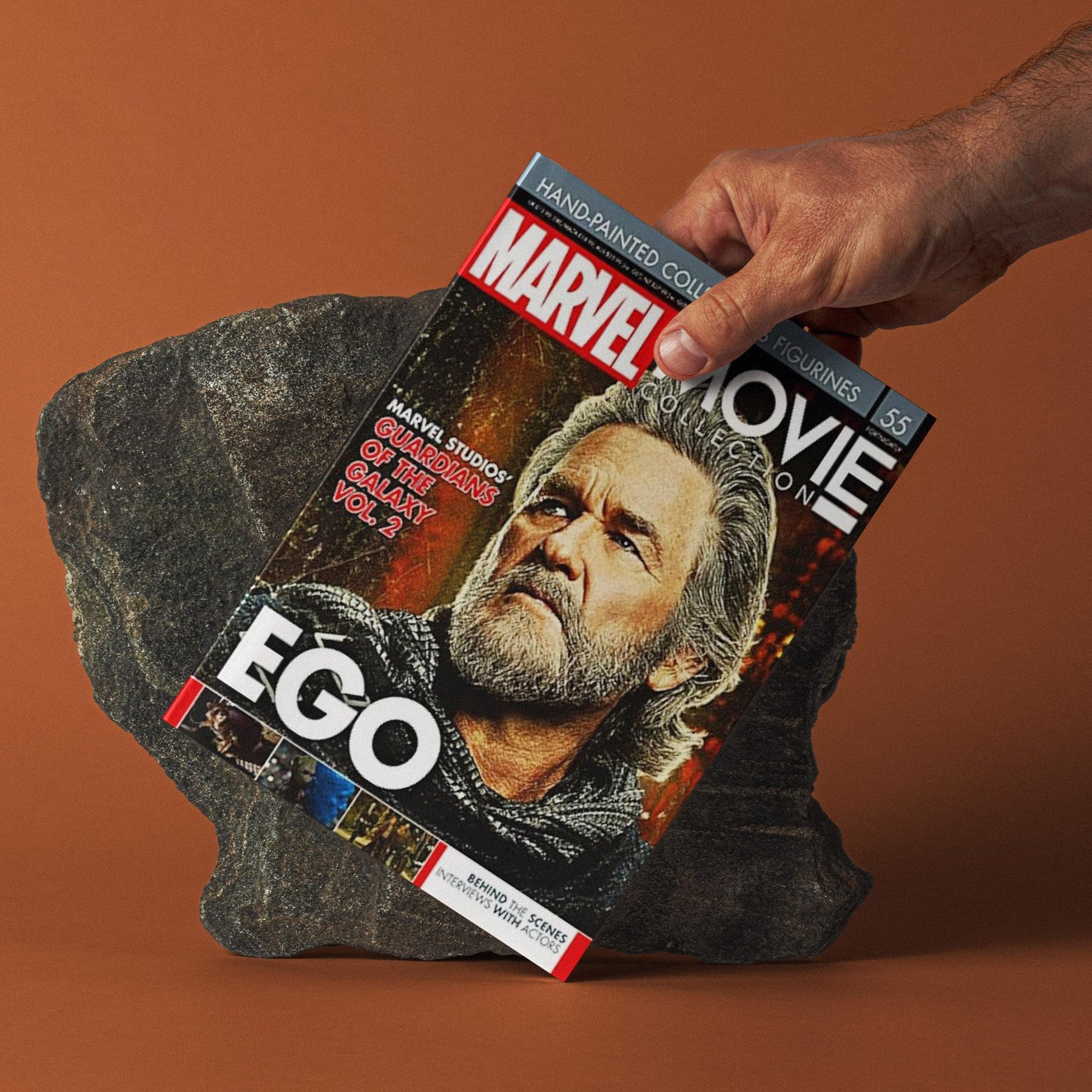 Eaglemoss Marvel Movie Collection Magazine Issue #55 Ego