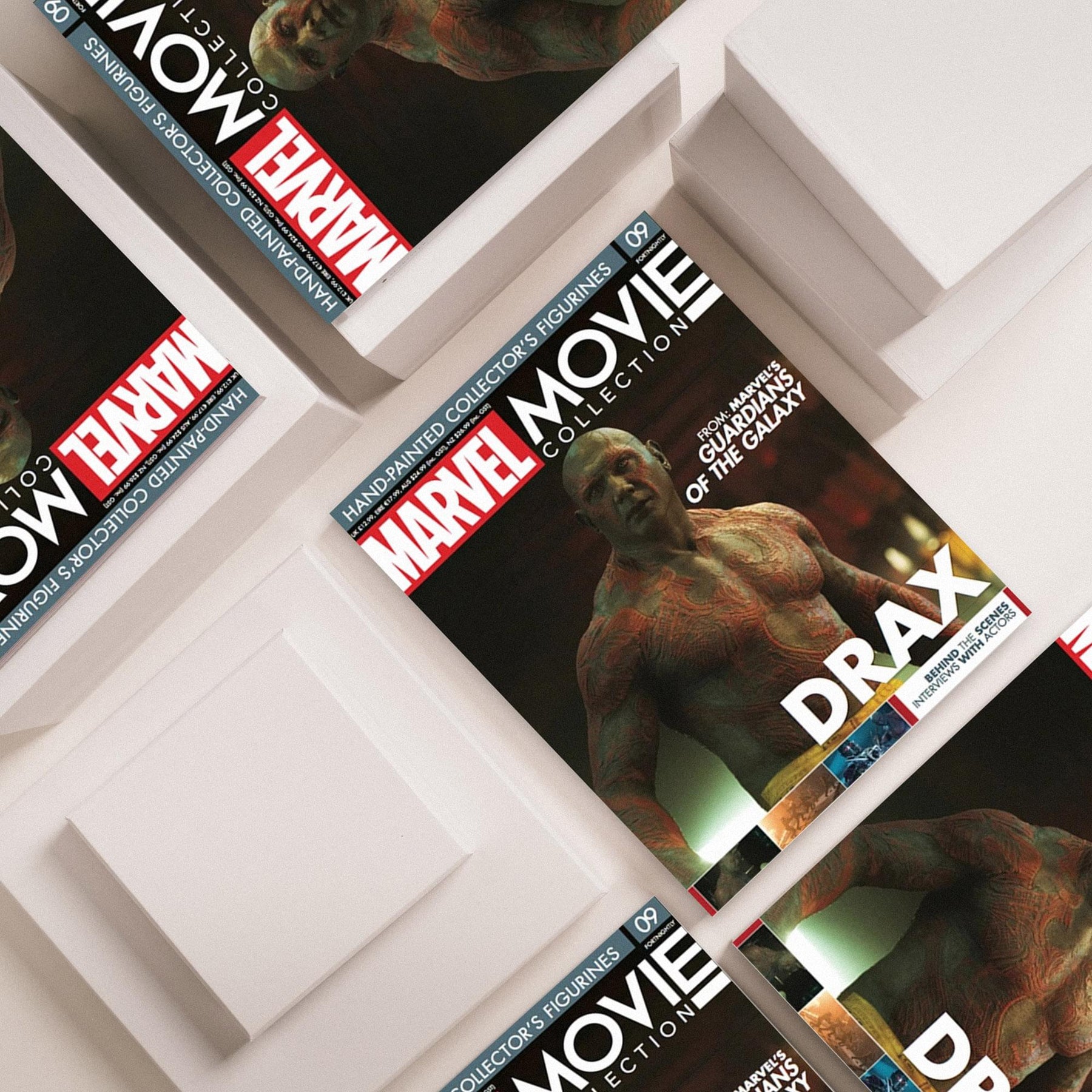 Eaglemoss Marvel Movie Collection Magazine Issue #09 Drax