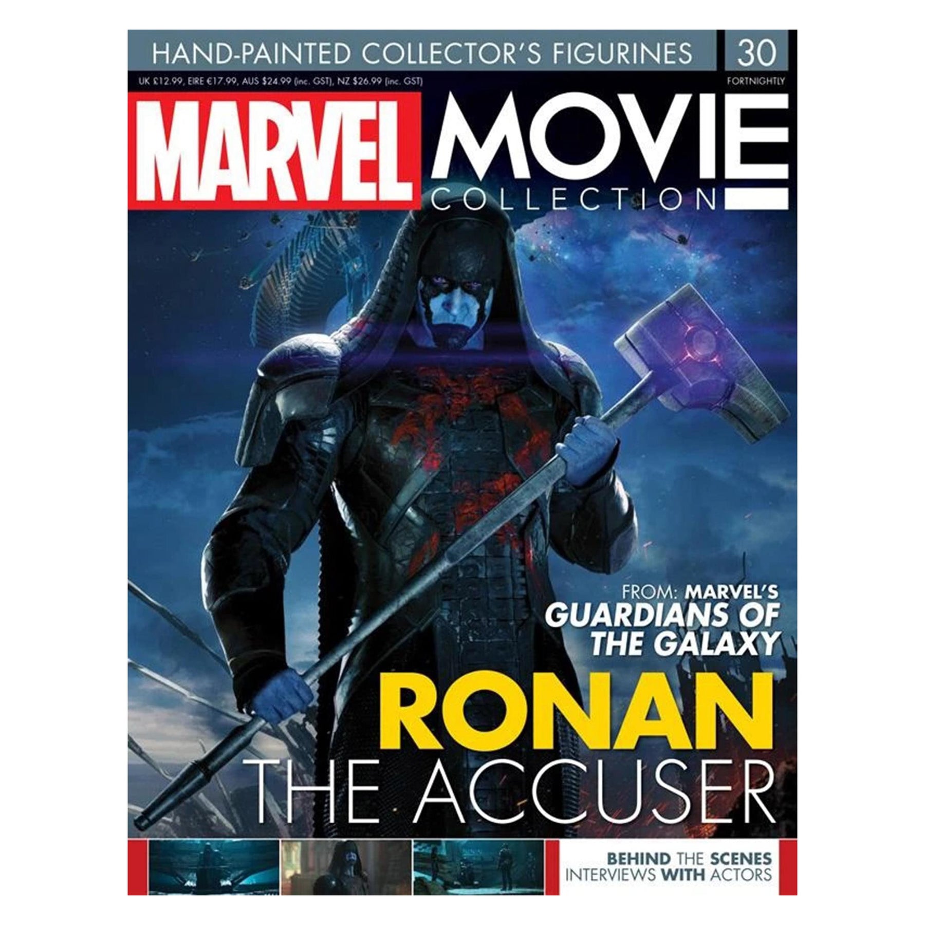 Eaglemoss Marvel Movie Collection Magazine Issue #30 Ronan The Accuser