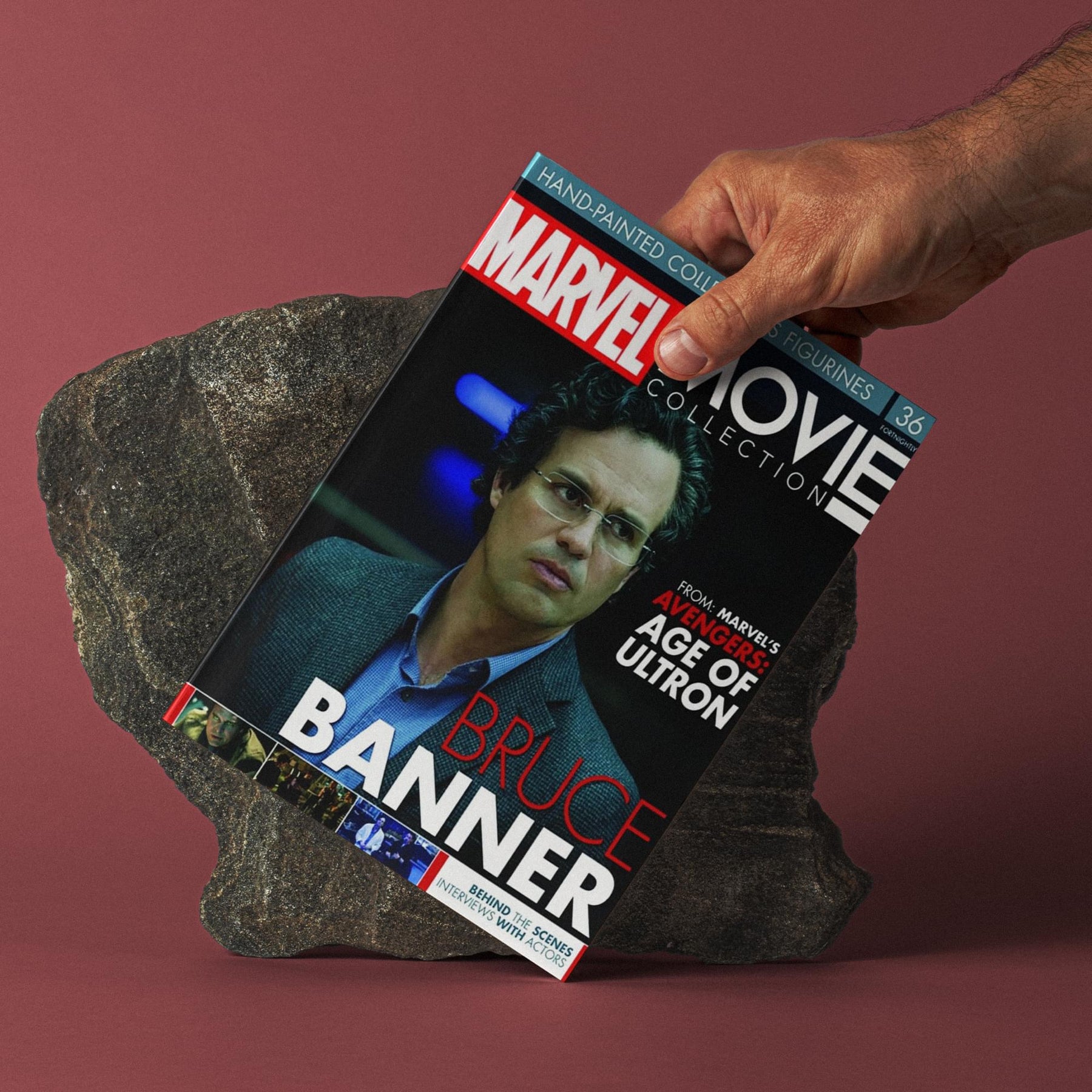 Eaglemoss Marvel Movie Collection Magazine Issue #36 Bruce Banner