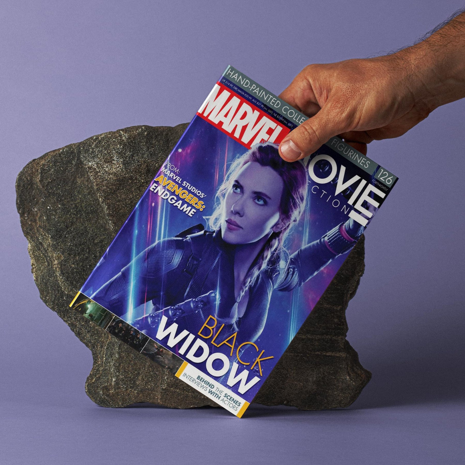 Eaglemoss Marvel Movie Collection Magazine Issue #126 Endgame Black Widow