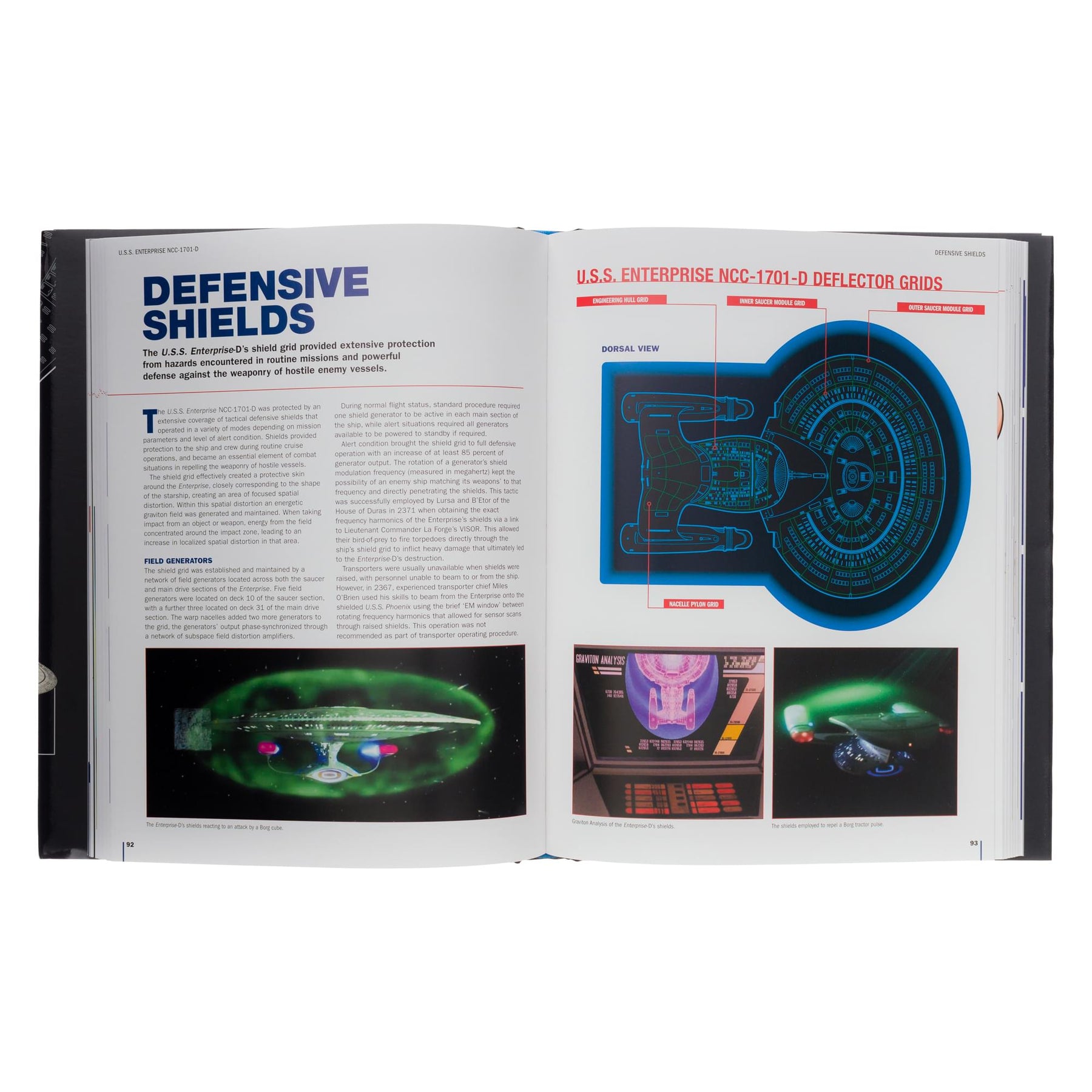 Eaglemoss Star Trek Illustrated Handbook | U.S.S. Enterprise NCC-1701-D