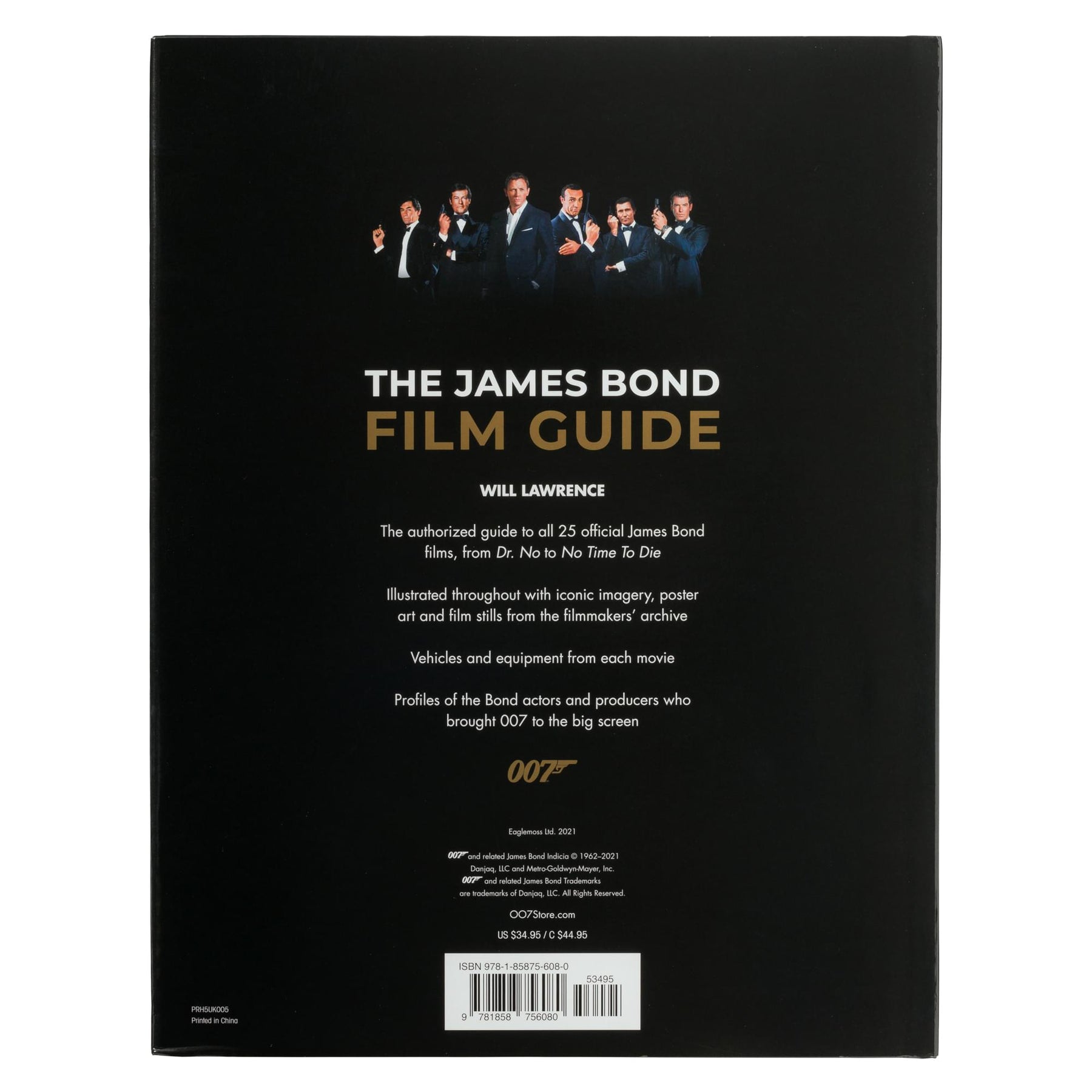 Eaglemoss James Bond Film Guide Book The Official Guide to All 25 007 Films
