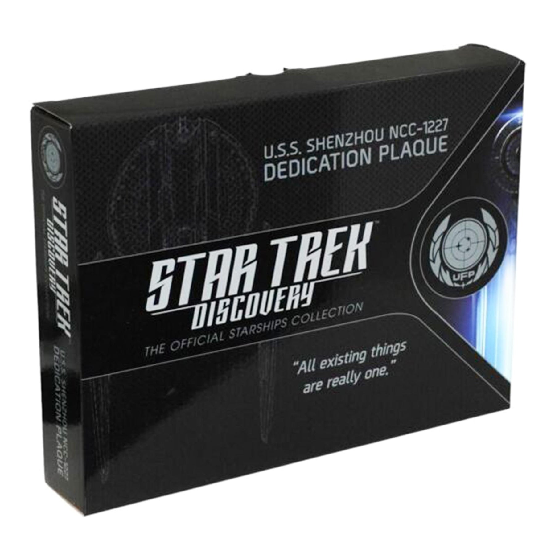 Eaglemoss Star Trek Discovery Shenzhou NC-1227 Dedication Plaque Replica