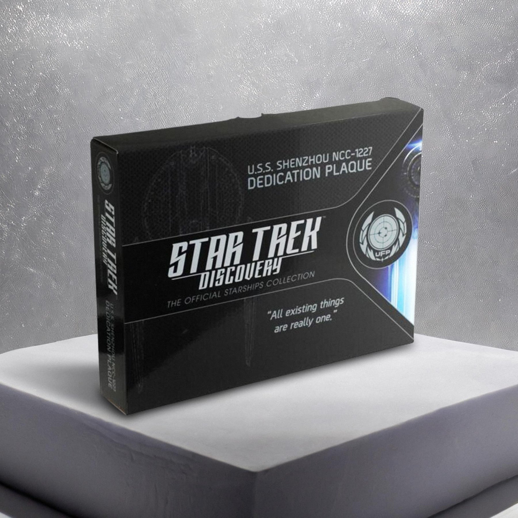 Eaglemoss Star Trek Discovery Shenzhou NC-1227 Dedication Plaque Replica