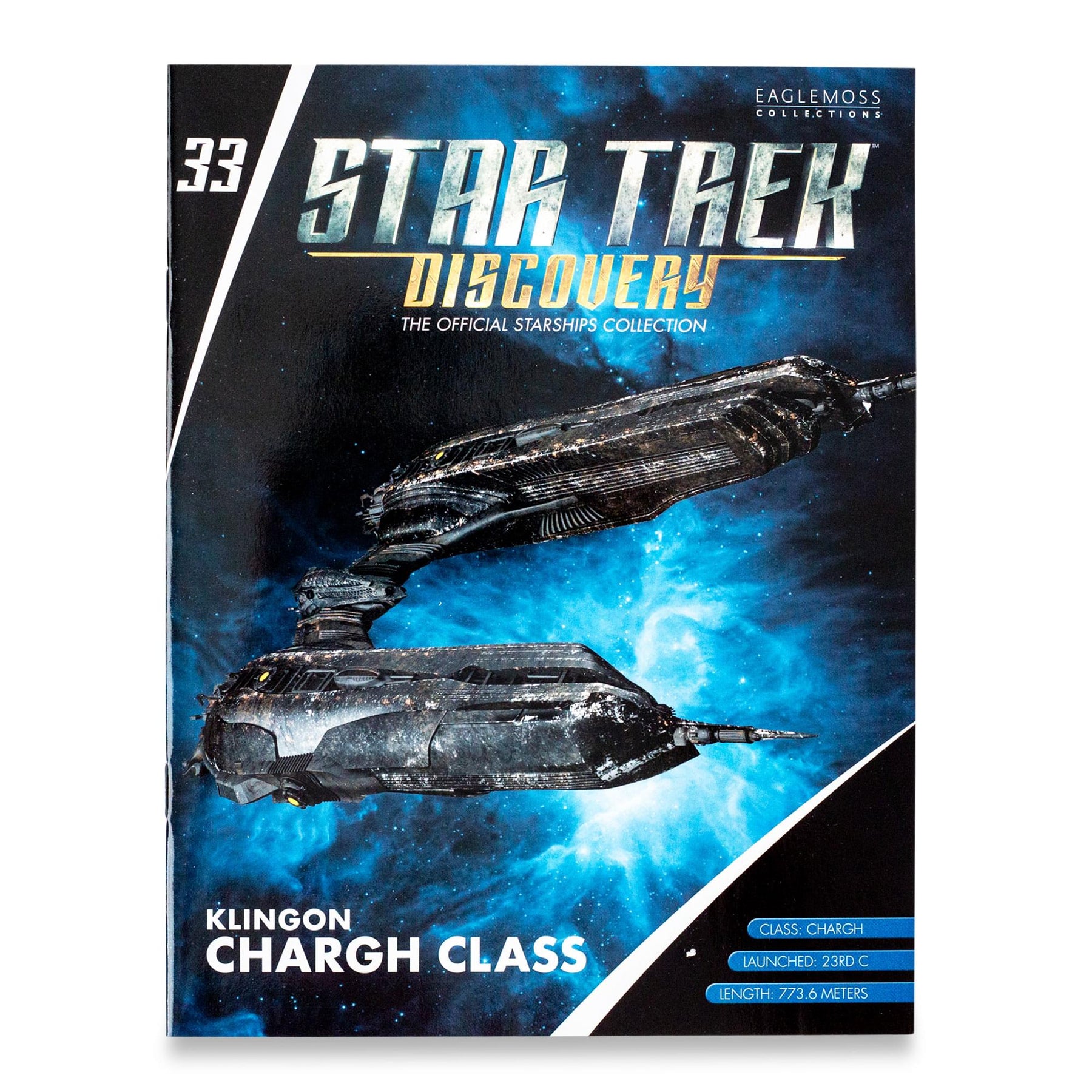 Eaglemoss Star Trek Starship Replica | Klingon Chargh-Class Battleship