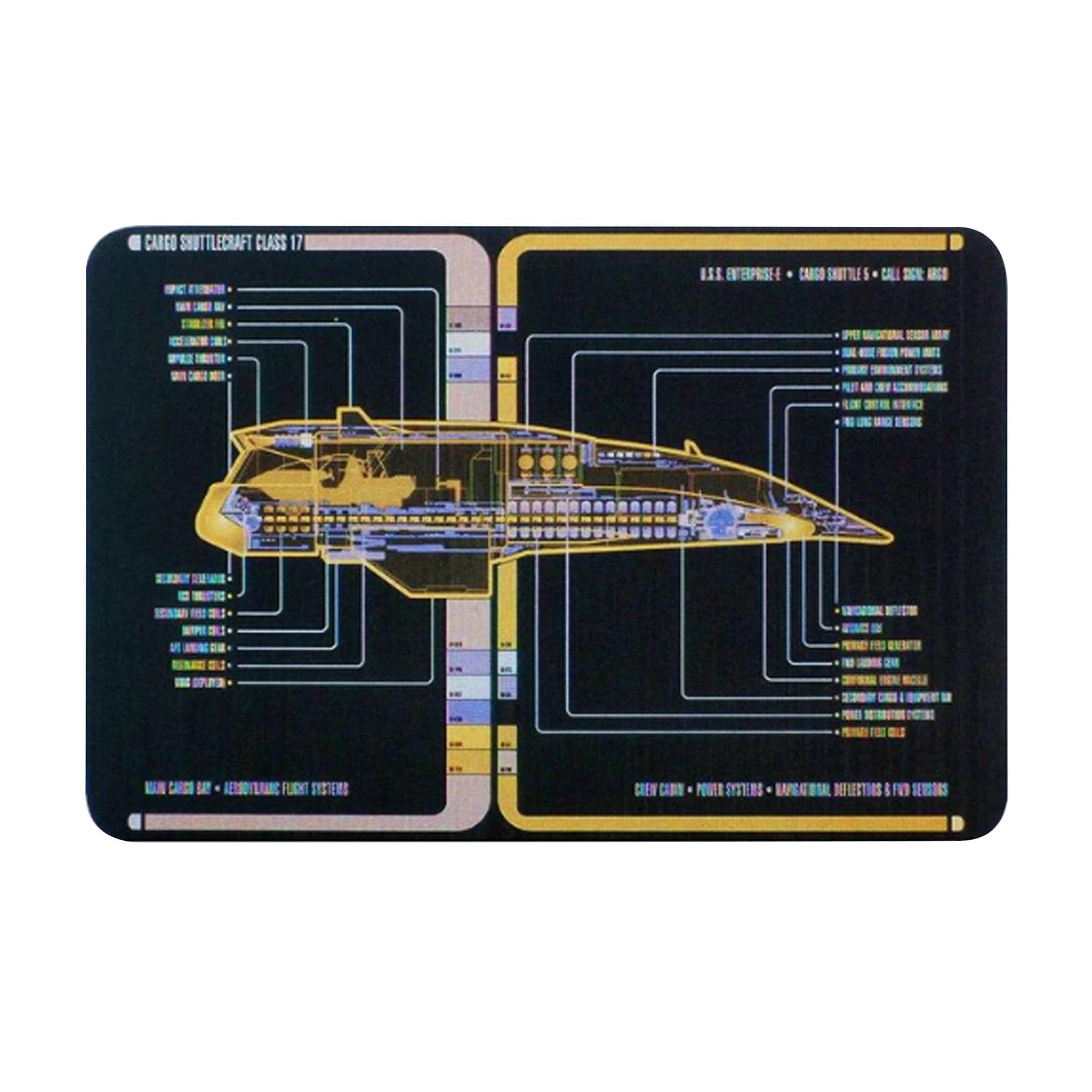 Eaglemoss Star Trek Starship Replica | Type-17 Cargo Shuttlecraft "Argo"