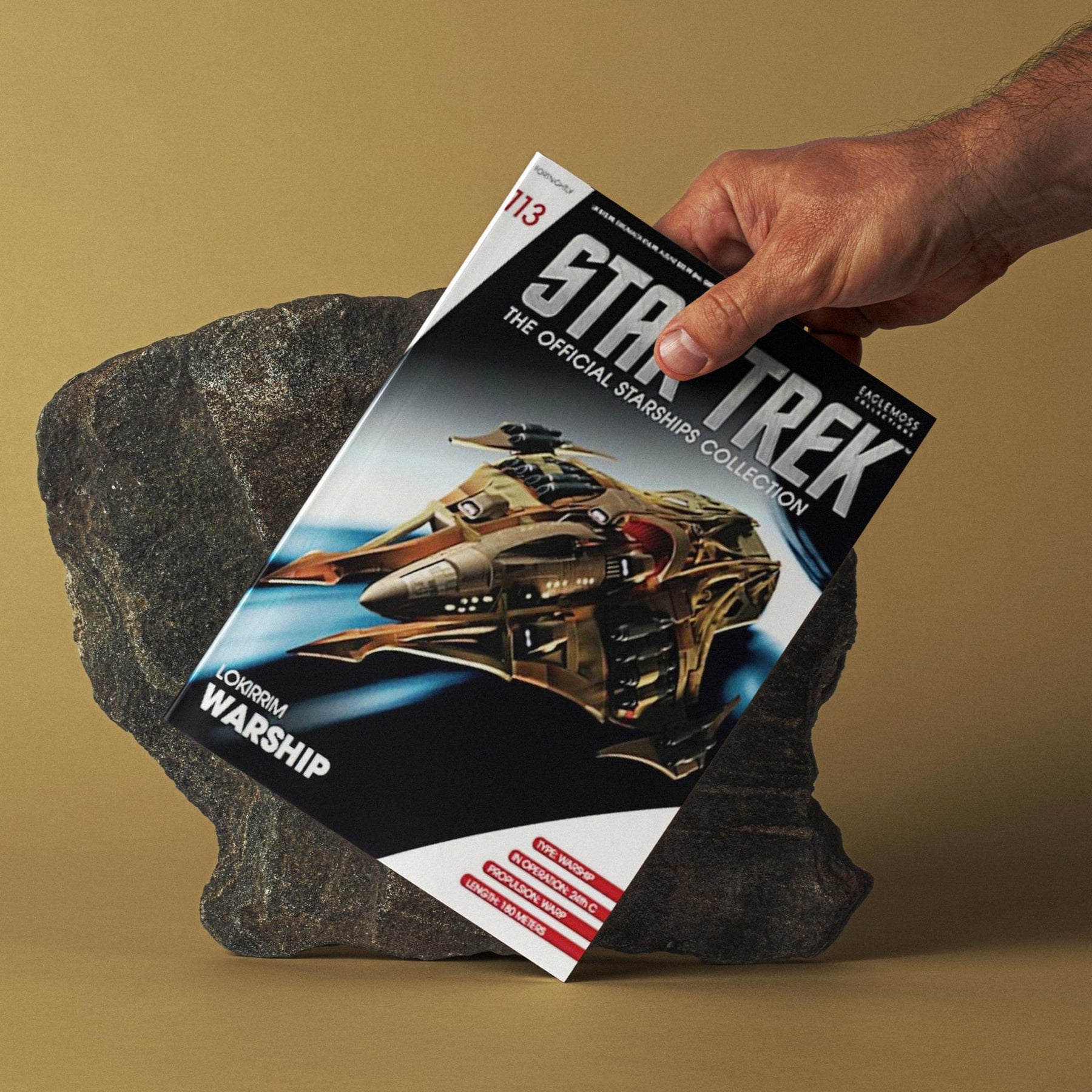 Eaglemoss Star Trek Starships Lokirrim Fighter Magazine