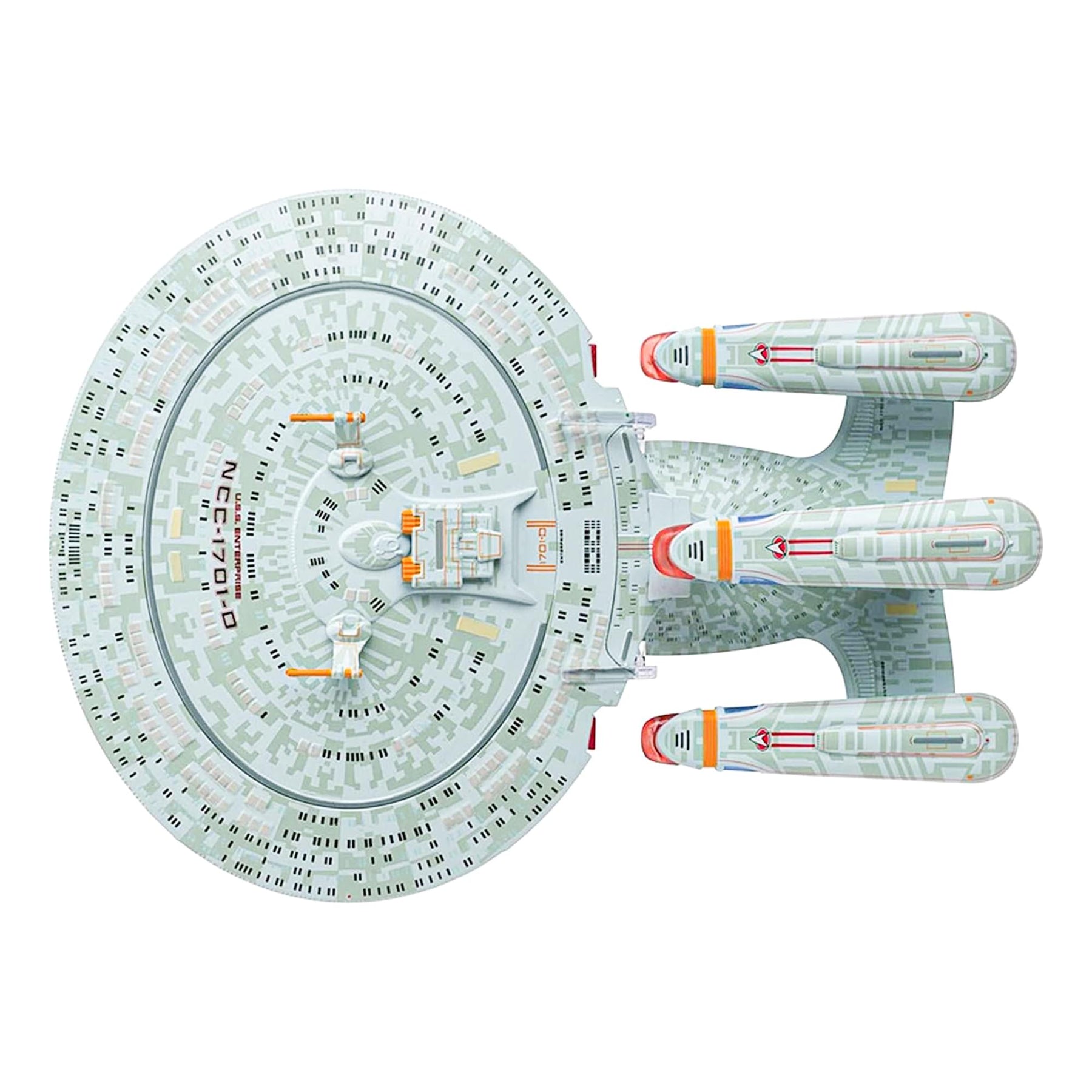 Eaglemoss Star Trek Ship Replica | U.S.S. Enterprise NCC 1701 D Dreadnought