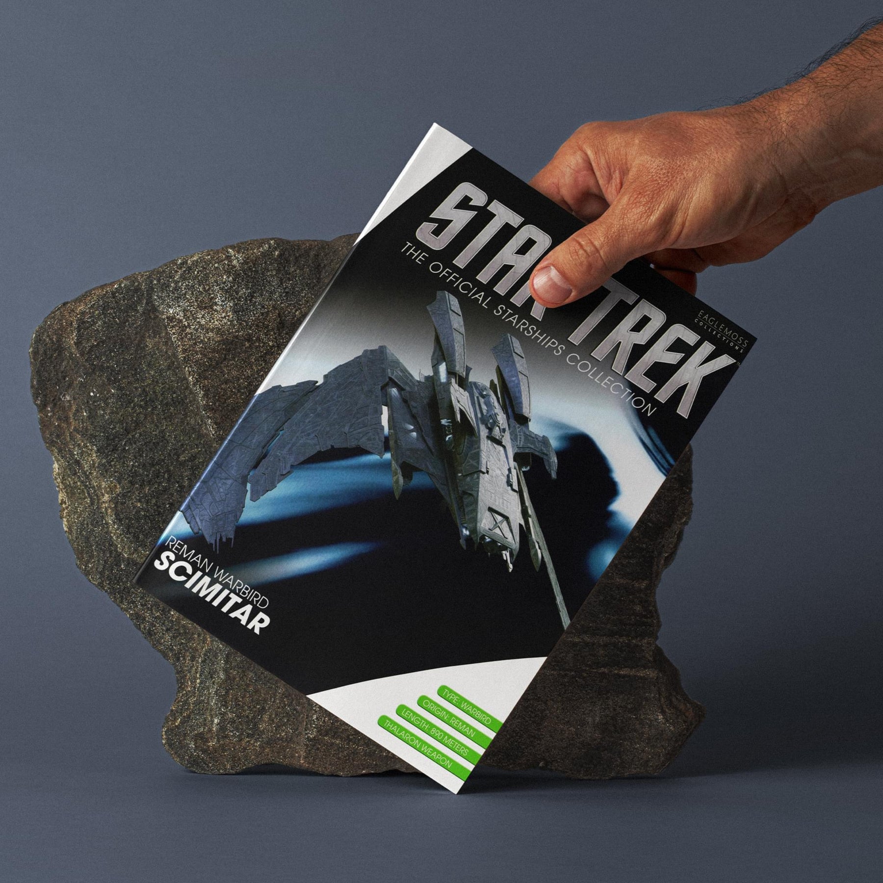 Eaglemoss Star Trek Starships Reman Warbird Scimitar Magazine