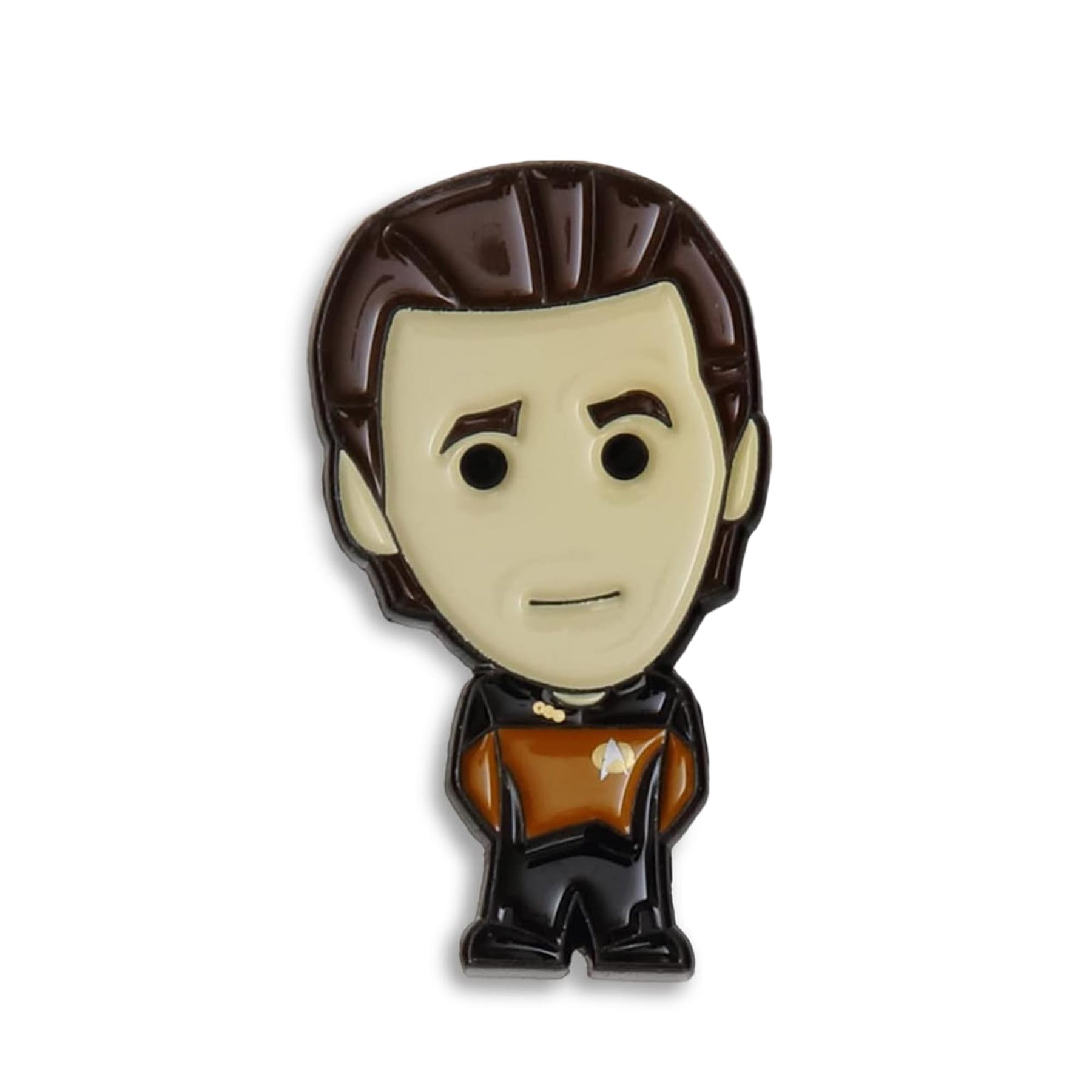 Star Trek The Next Generation Chibi Characters 7 Piece Pin Badge Set