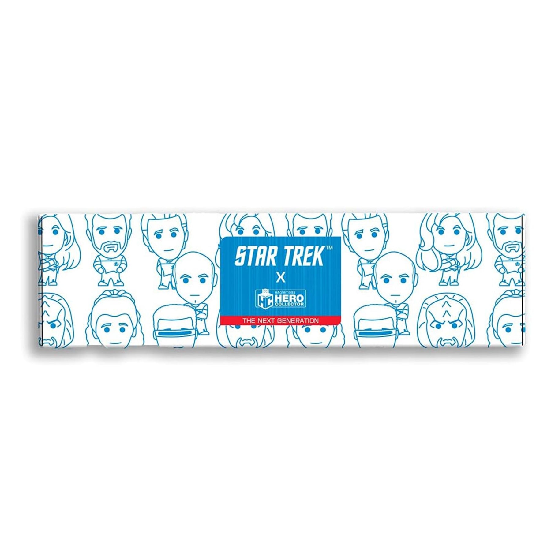 Star Trek The Next Generation Chibi Characters 7 Piece Pin Badge Set