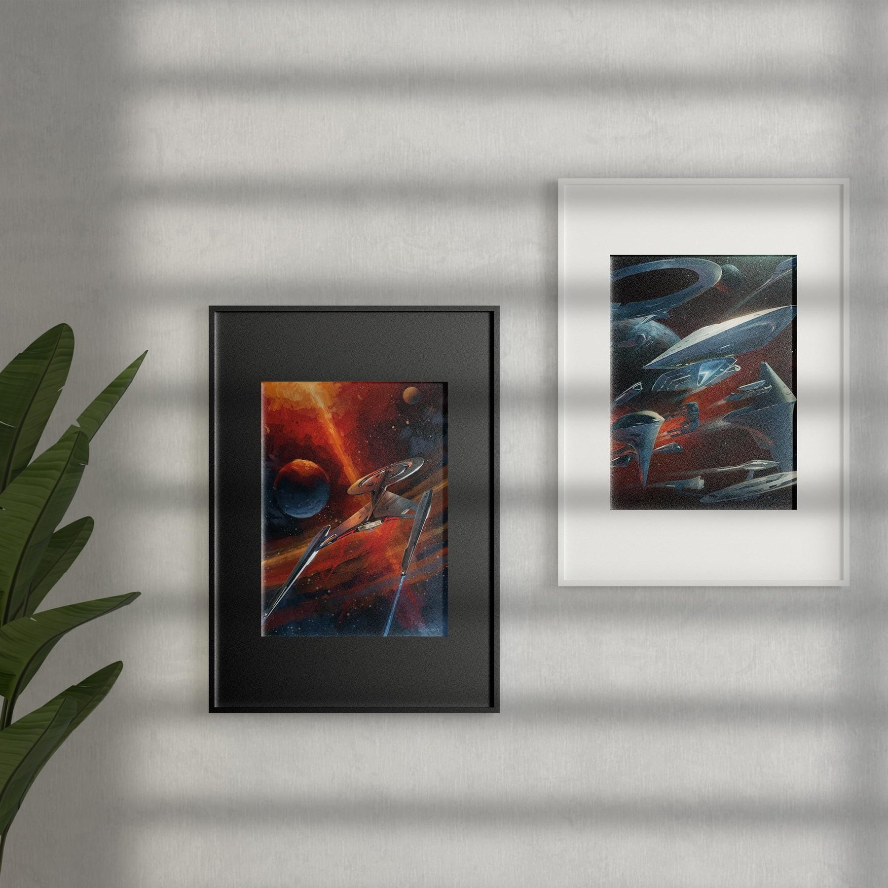 Eaglemoss Star Trek Picard Universe Giclee Print 2-Pack