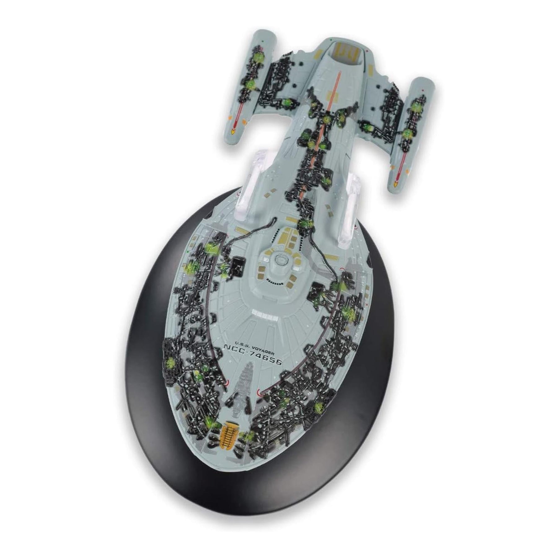 Eaglemoss Star Trek Starship Replica | Assimilated USS Voyager NCC-74656